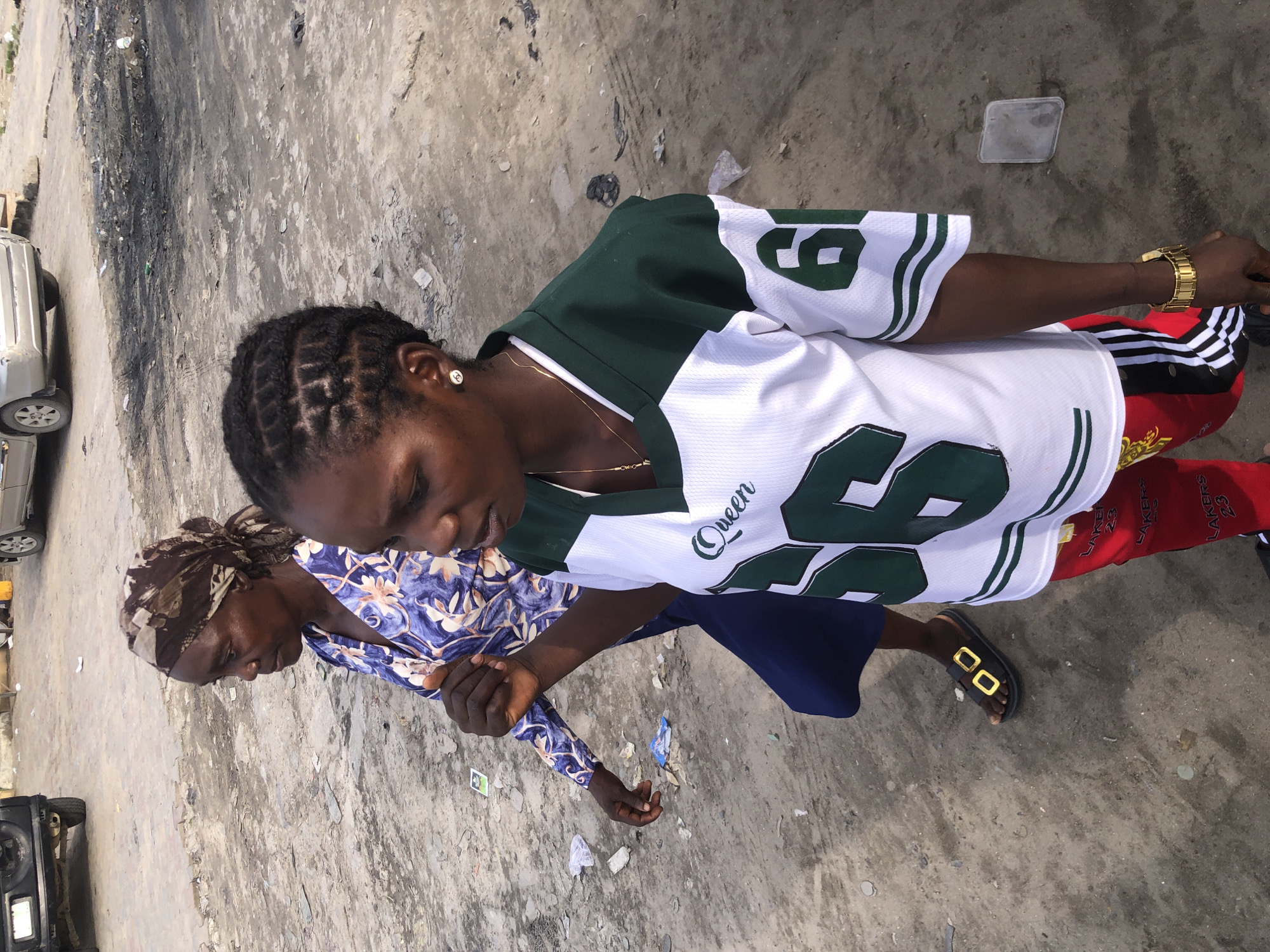 Daily life unfolds on streets of Ado, Nigeria