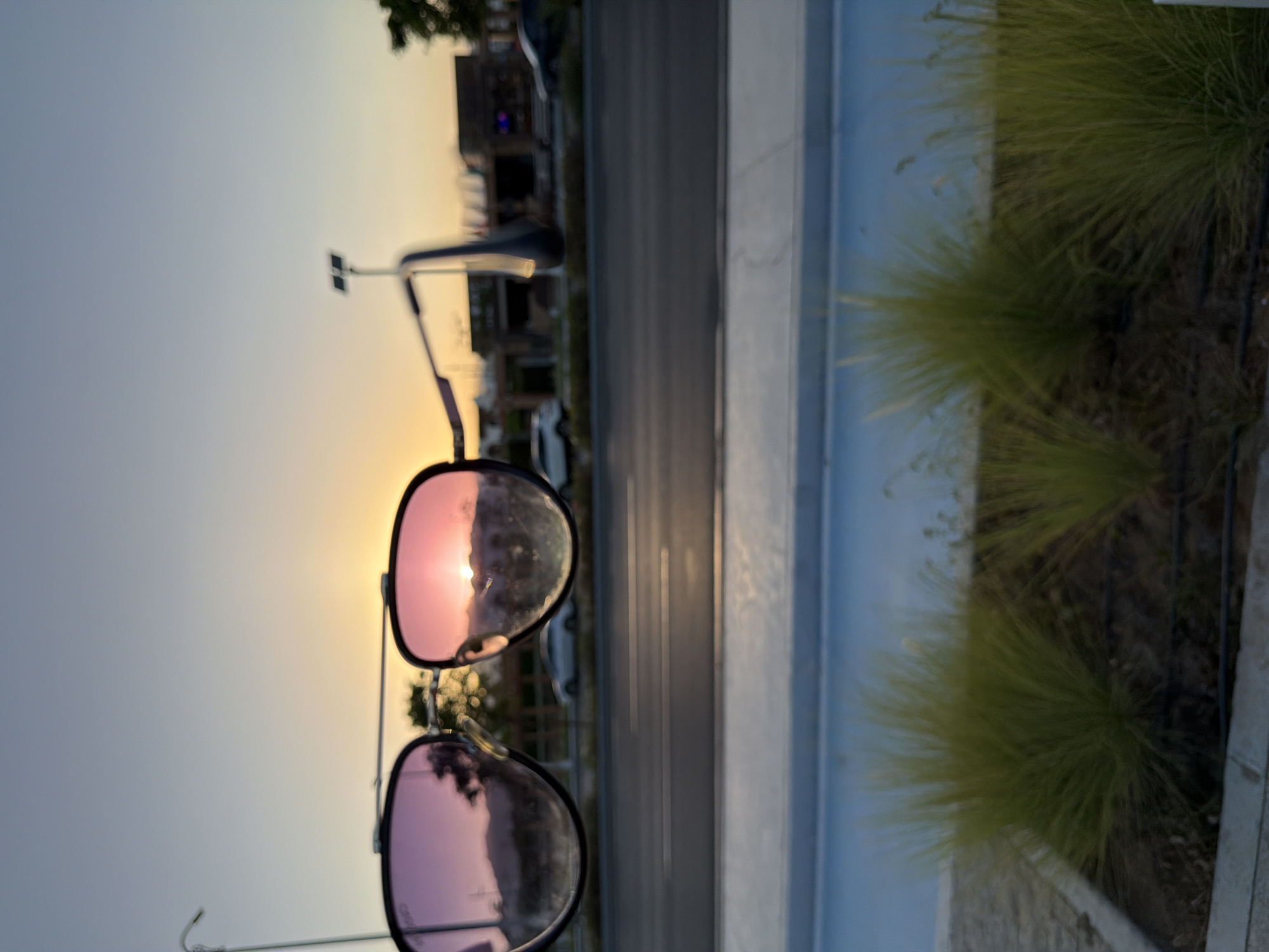 Sunset hour in Sharm El Sheikh resort town