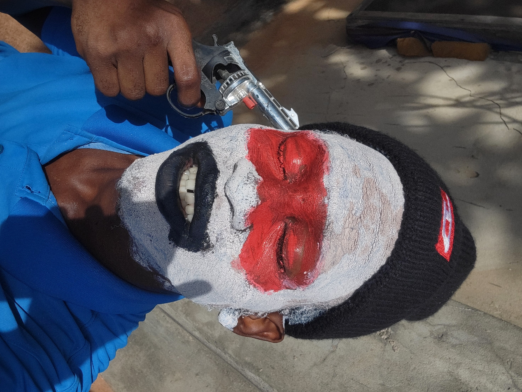 Traditional face treatment documented in Nkpor, Nigeria