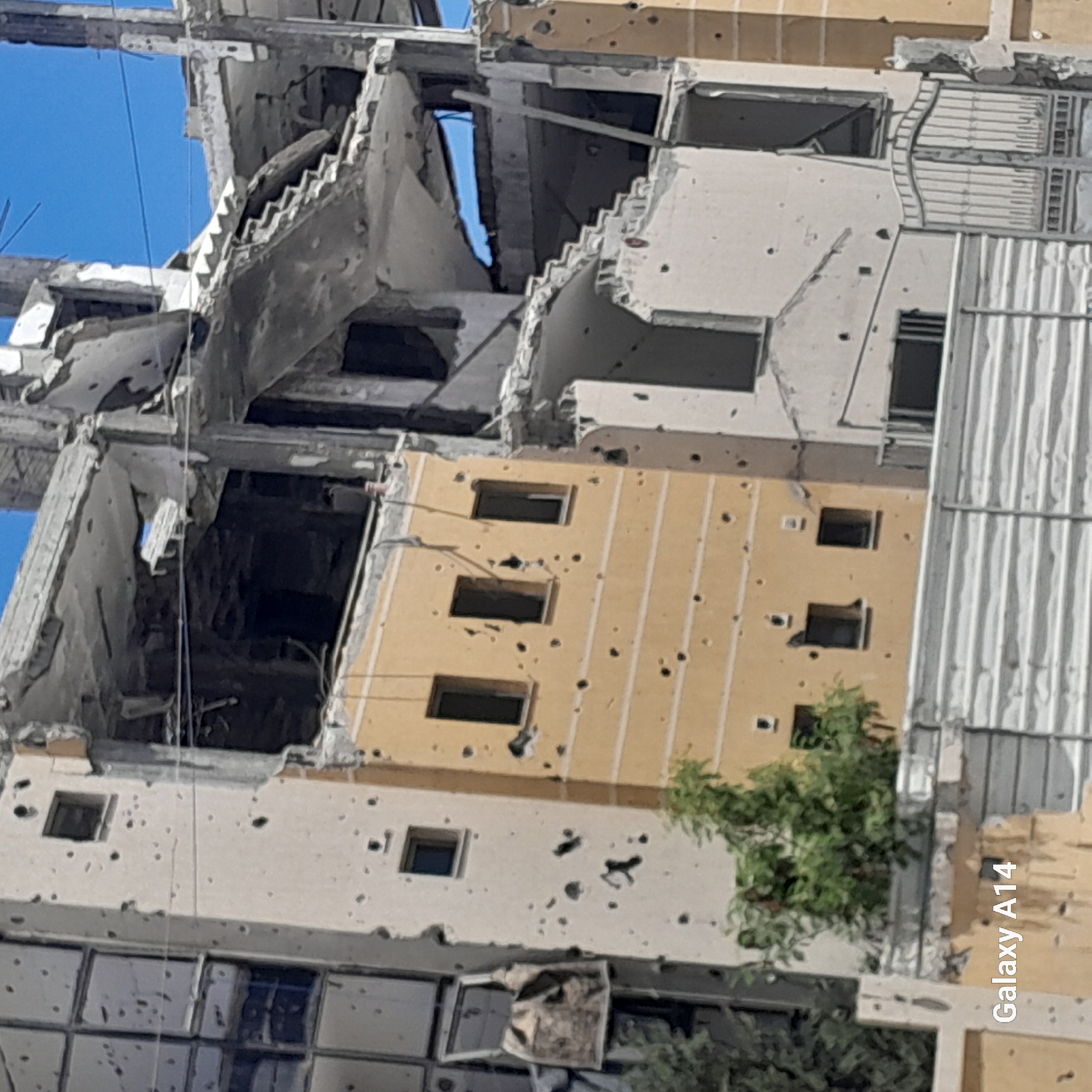 Gaza damage and daily life scenes documented Saturday morning