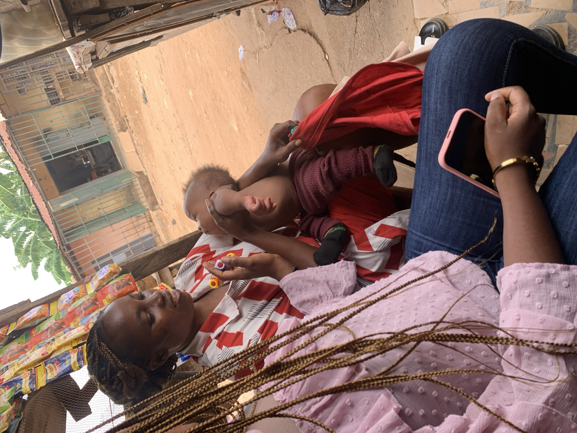 Routine street life captured in Sabon Tasha, Nigeria