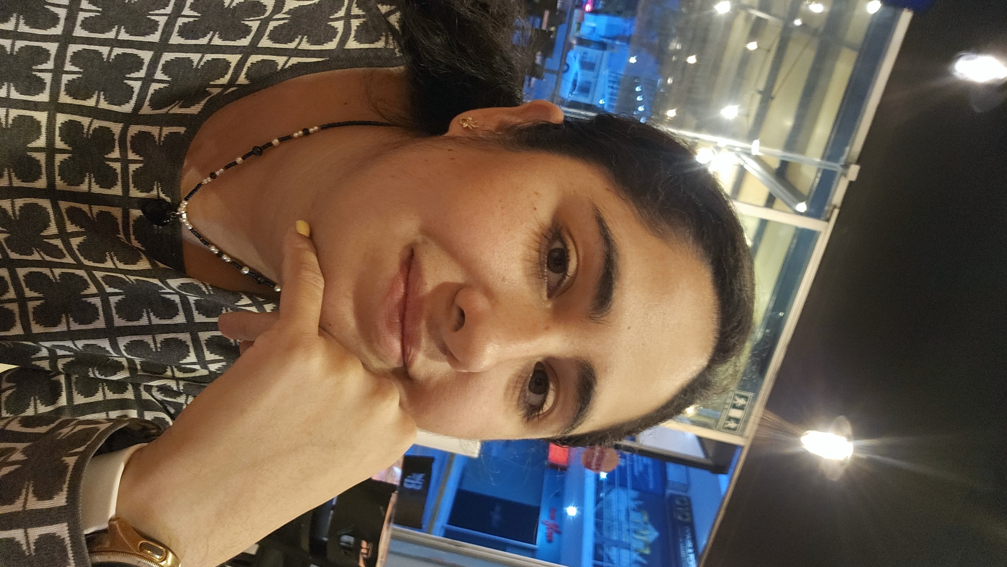 Late-night dining captured at Puebla restaurant