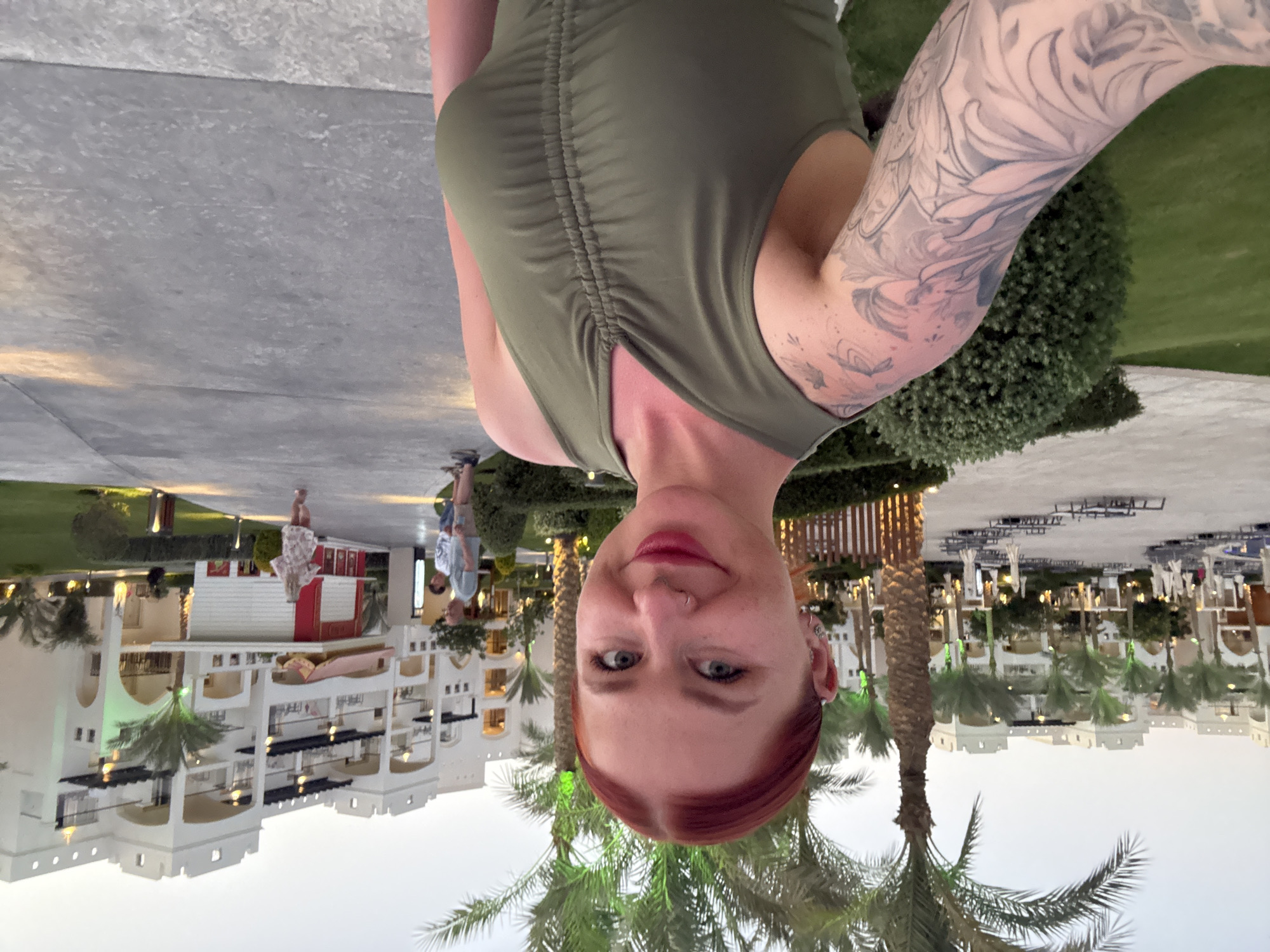 Afternoon at a Sharm El Sheikh resort, inside and out