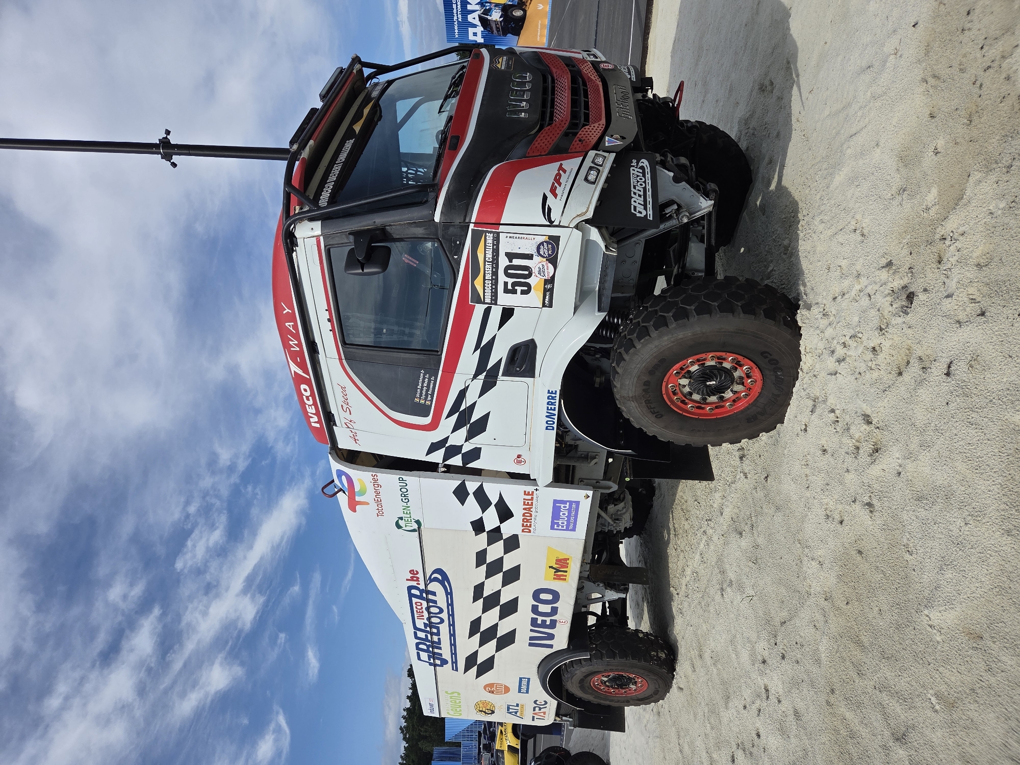 Rally trucks and buggies staged in Yekaterinburg for off-road competition