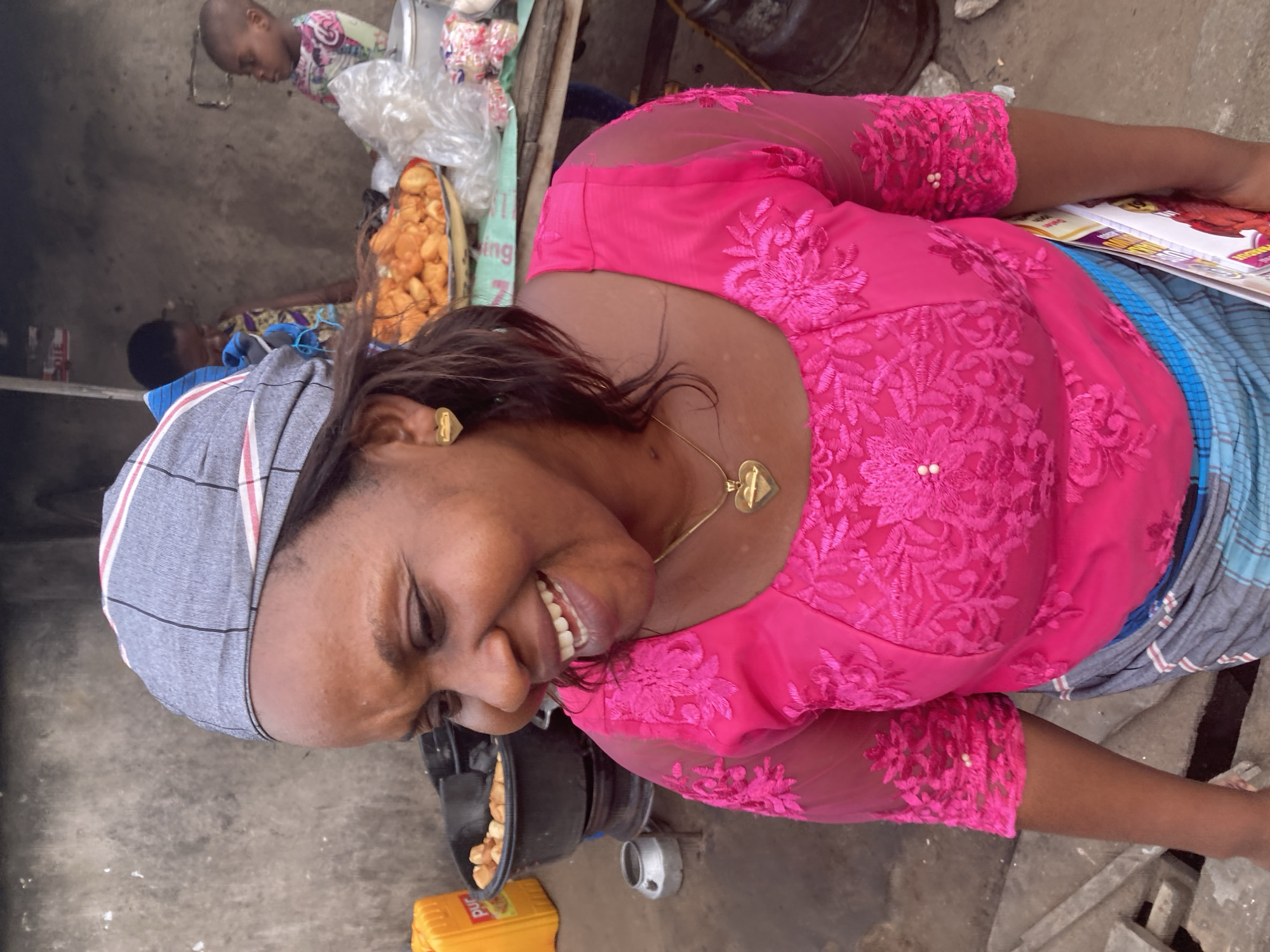 Daily life scenes captured in Aba Nigeria market district