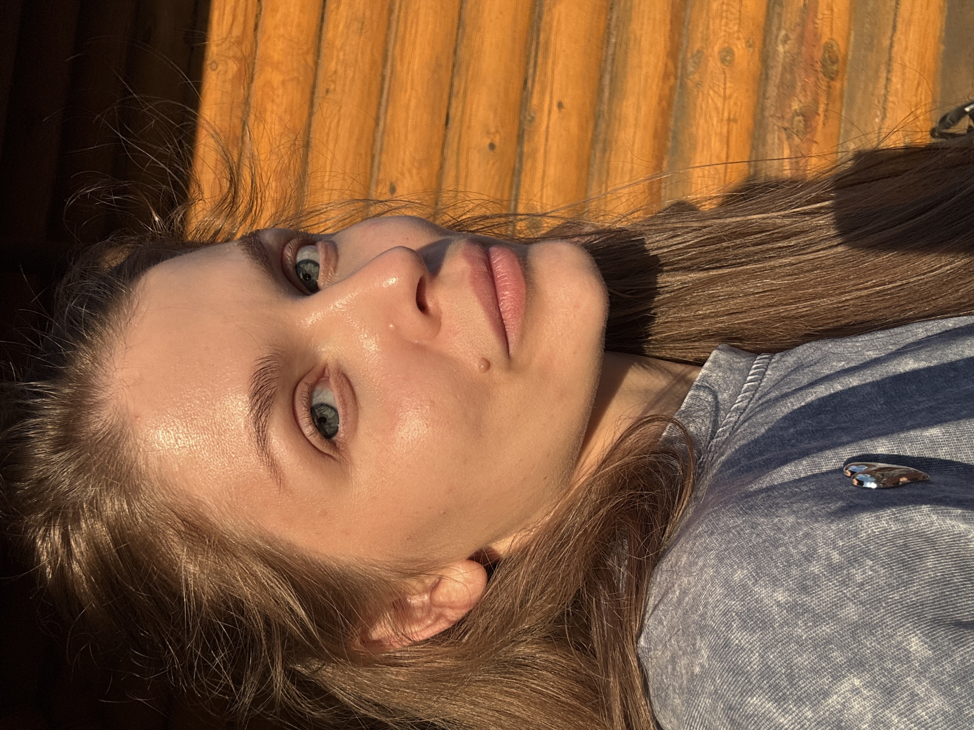 Backyard afternoon in Minusinsk: bubbles, flowers, and shifting skies