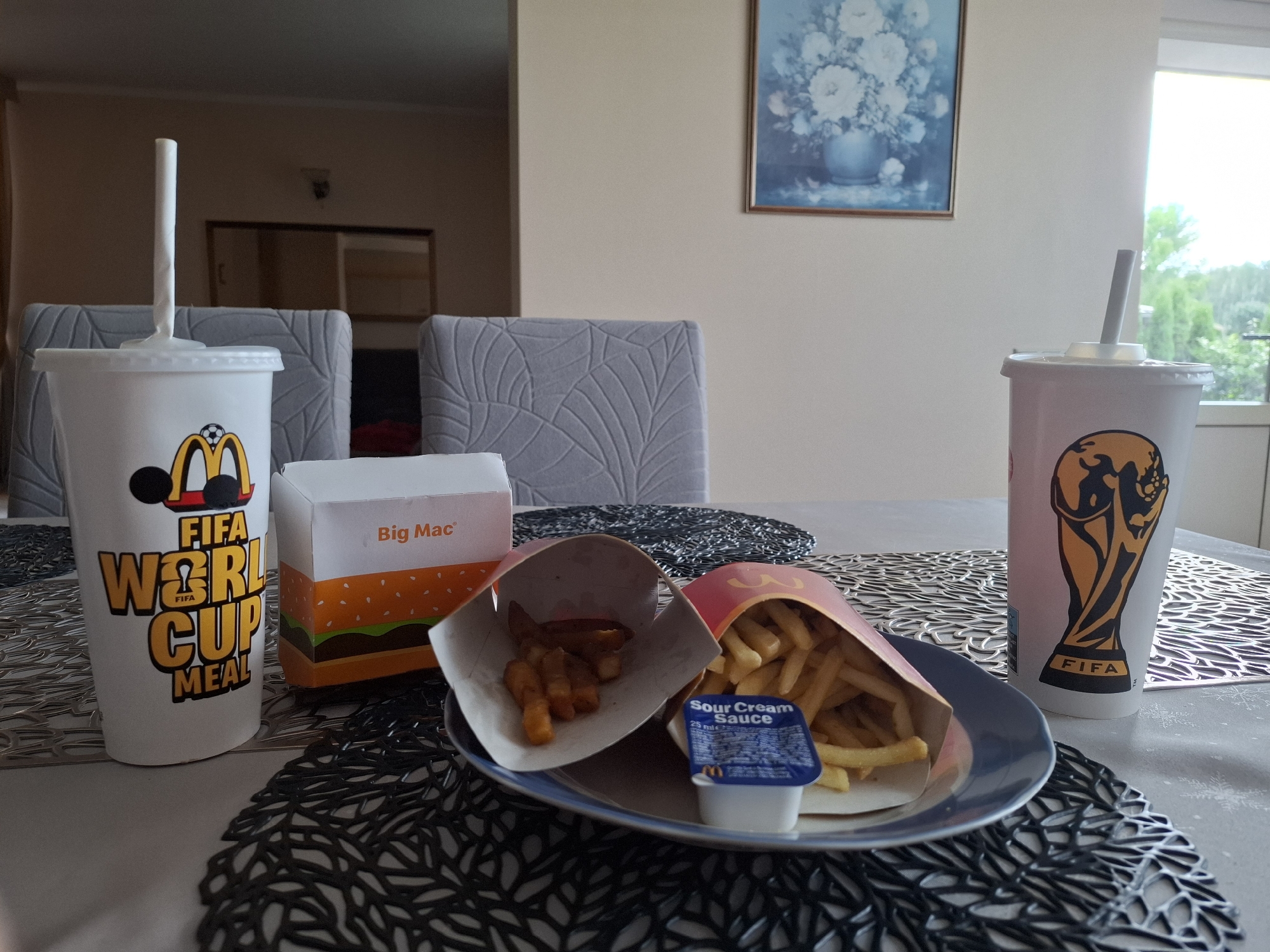 McDonald's meal and construction stairs spotted in Dreiliņi