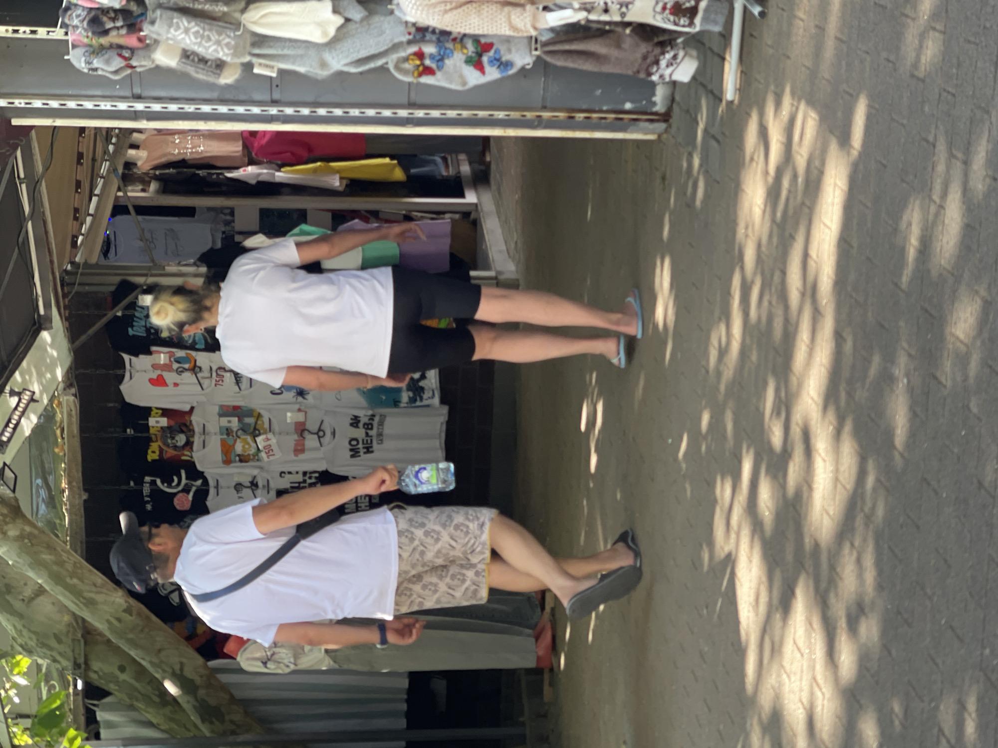 Market day scenes and street life over 17 minutes