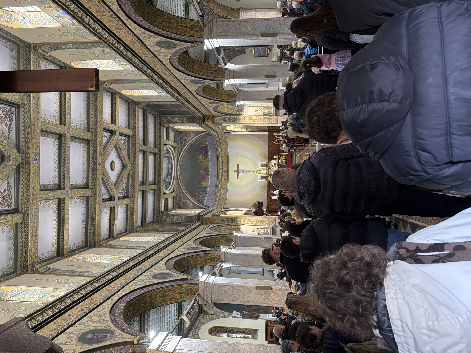 Morning service documented at Cathedral of St. Louis, Plovdiv
