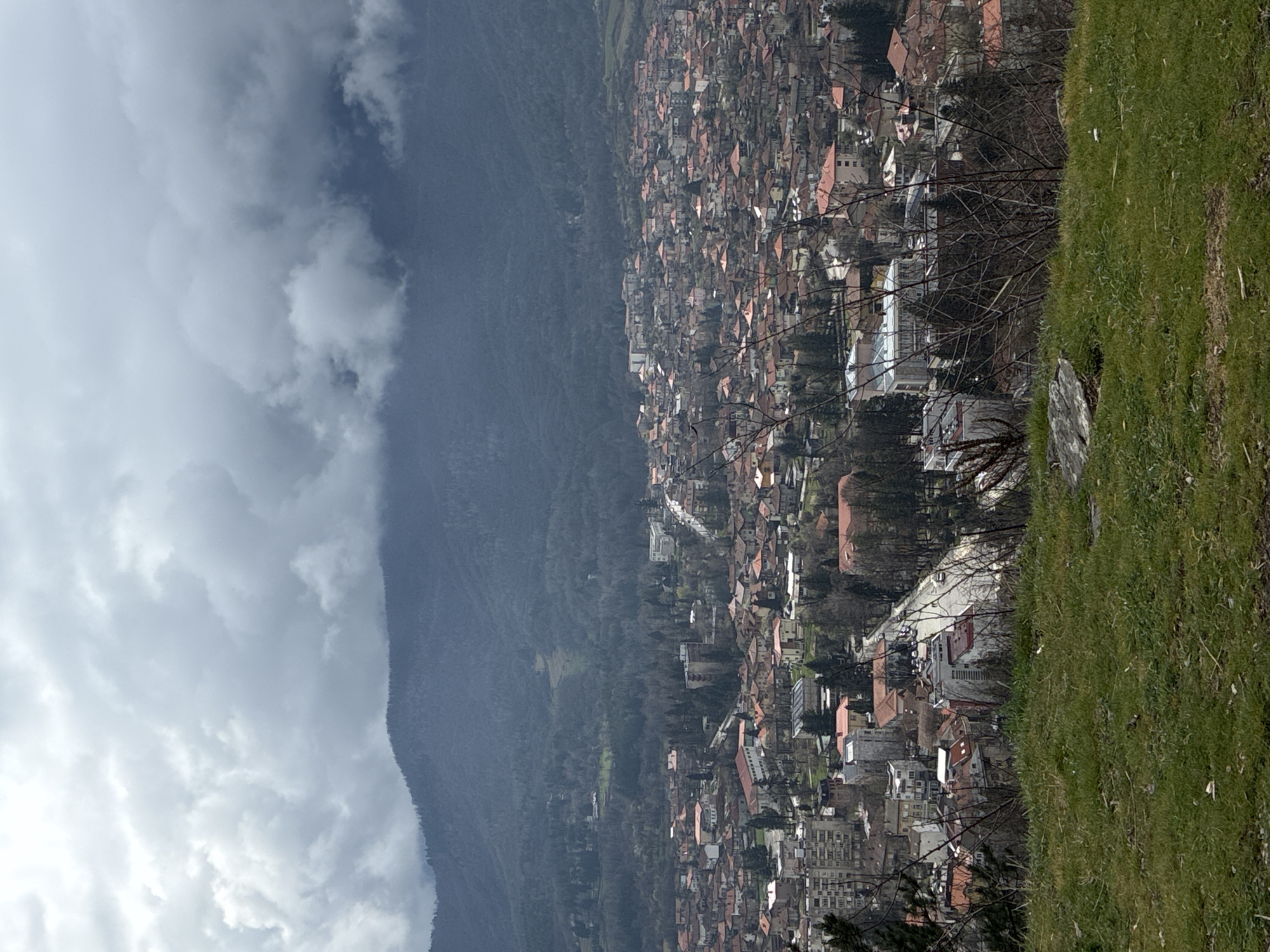 Easter decorations spotted during weekend morning in Bulgarian mountain town
