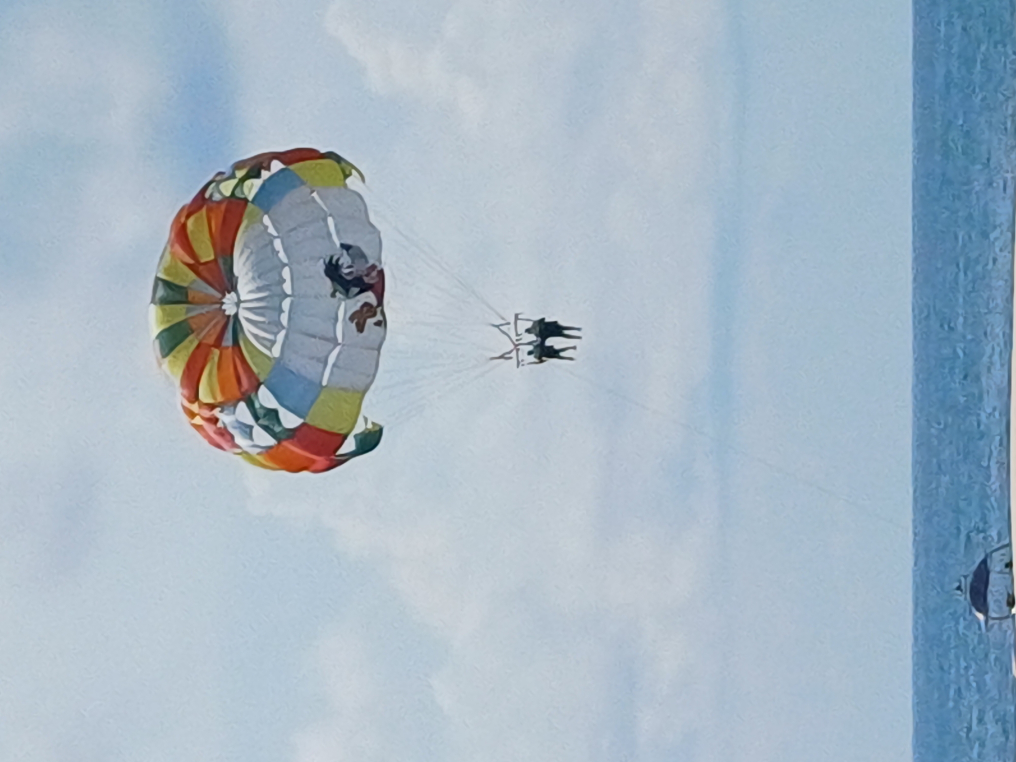 Parasailing over the Black Sea near Sochi