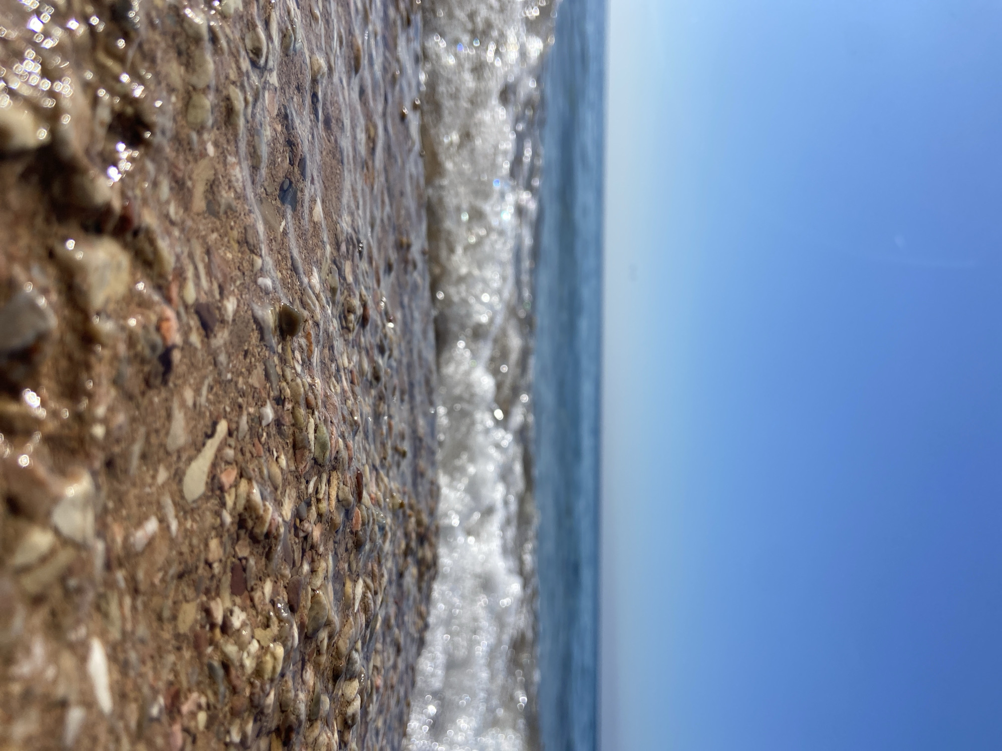 Morning coastal scenes documented along Pržno Montenegro shoreline