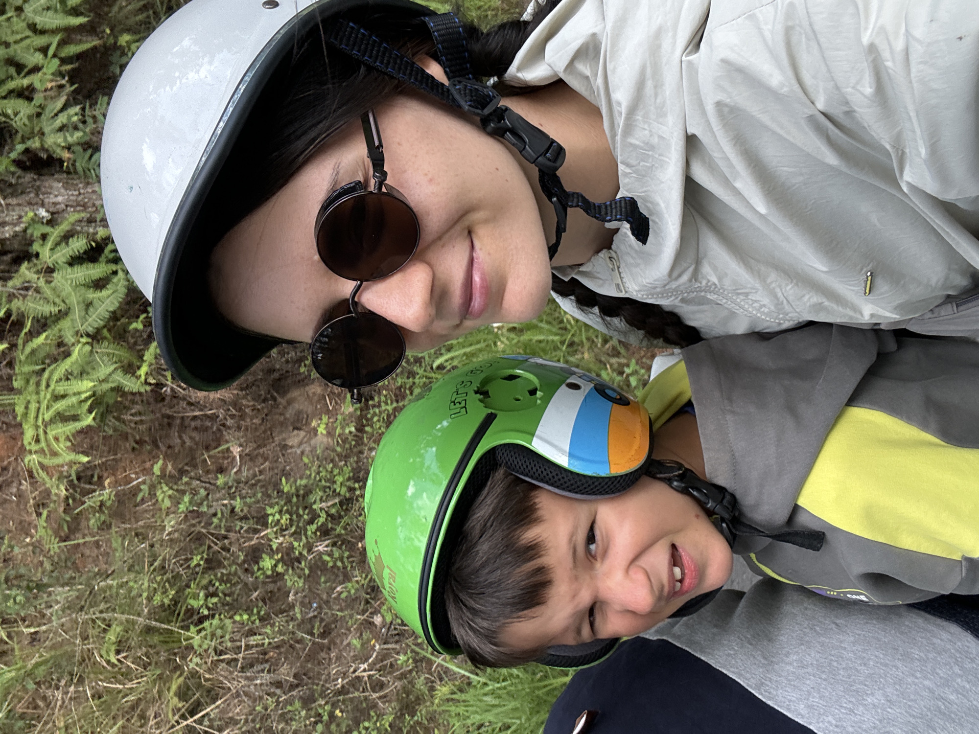 Woman and child photographed outdoors in Da Lat, Vietnam