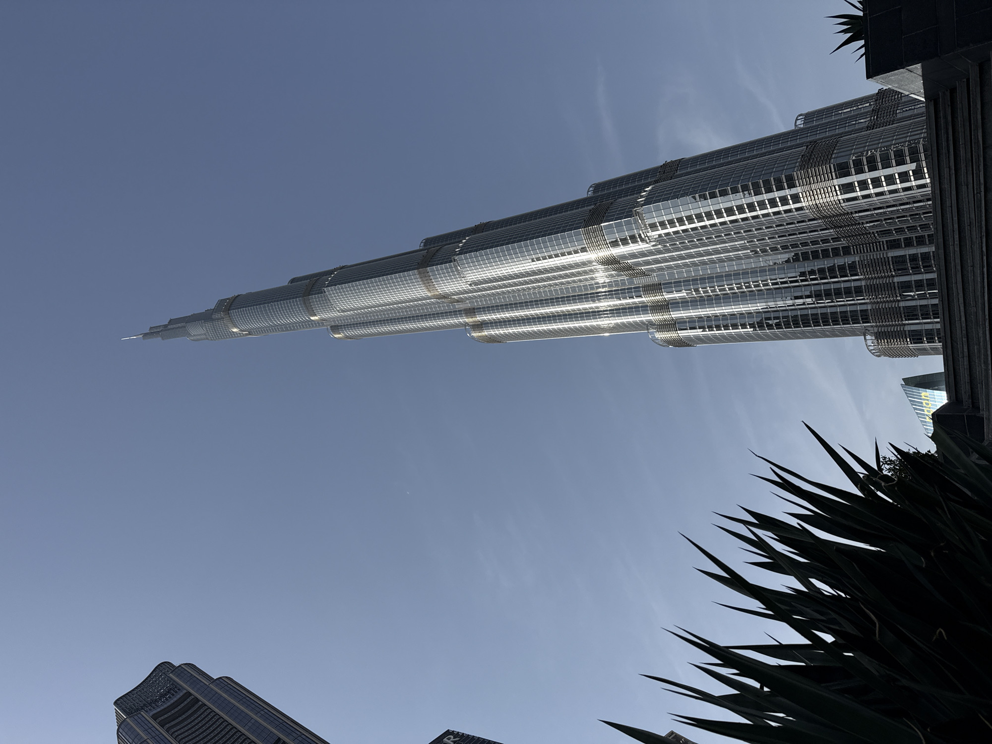 Dubai skyline and urban park documented during midday visit