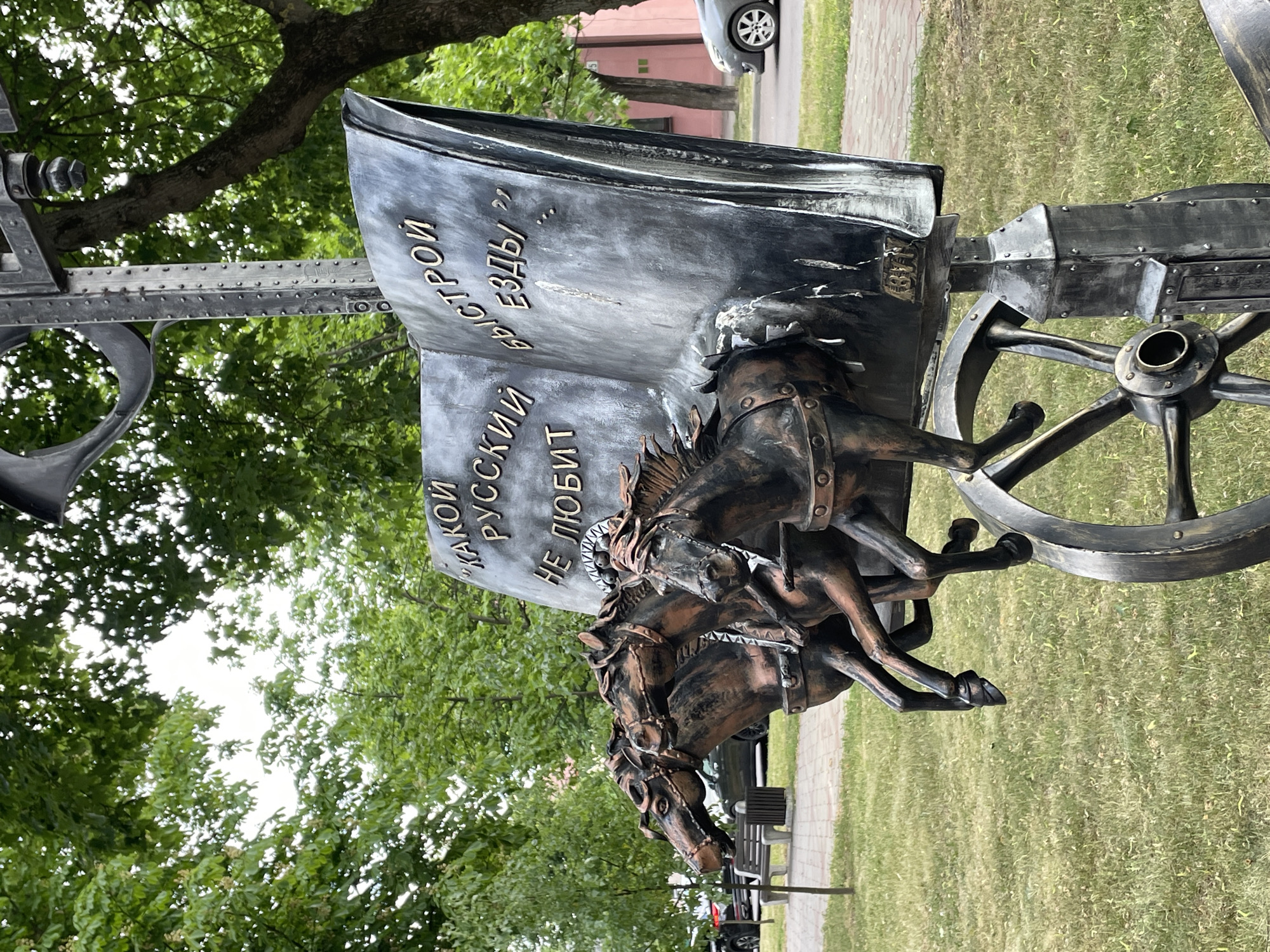 Public art tour documented across Brest, Belarus streets