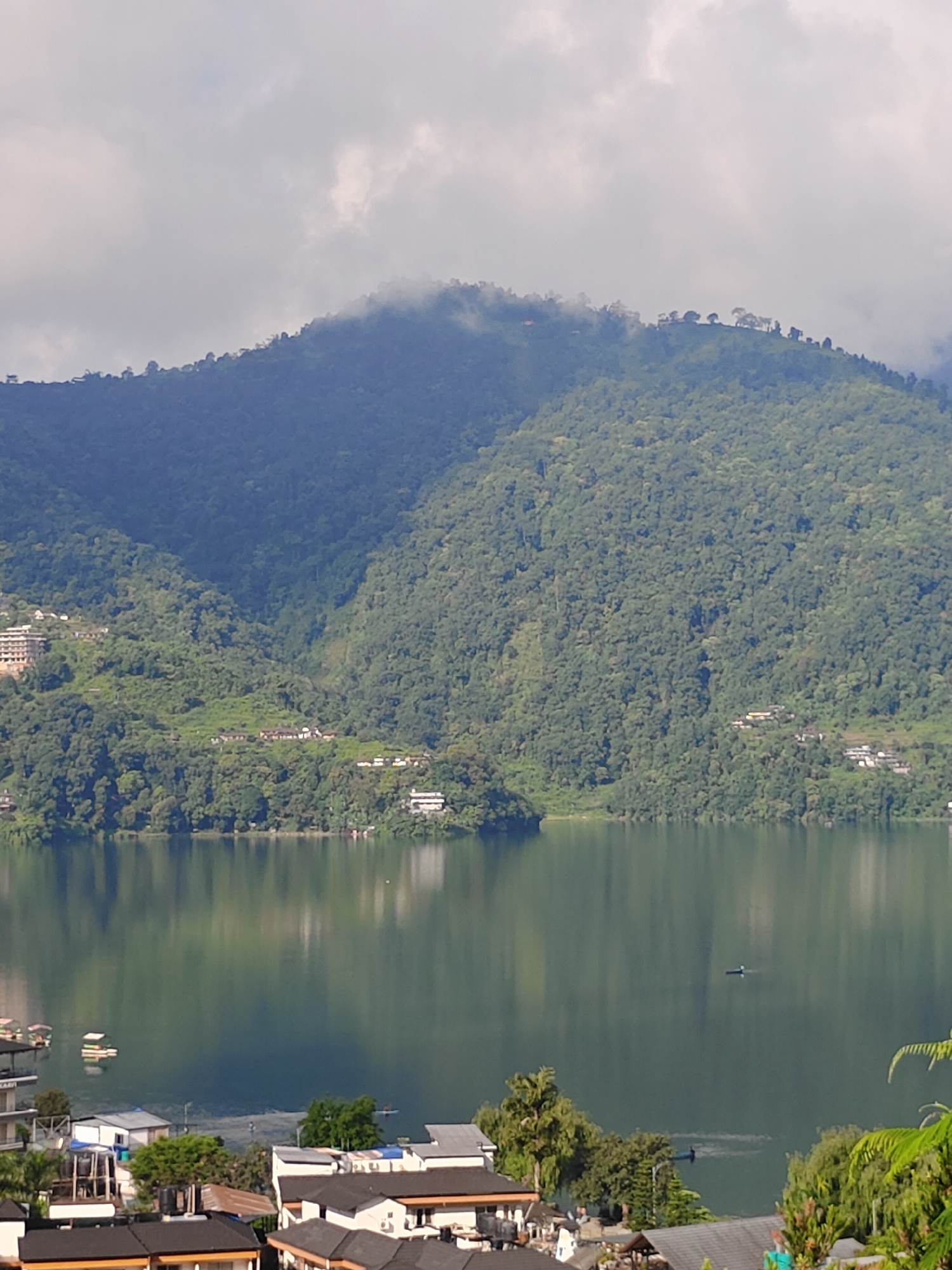 Phewa Lake and green hillsides from multiple angles, Pokhara