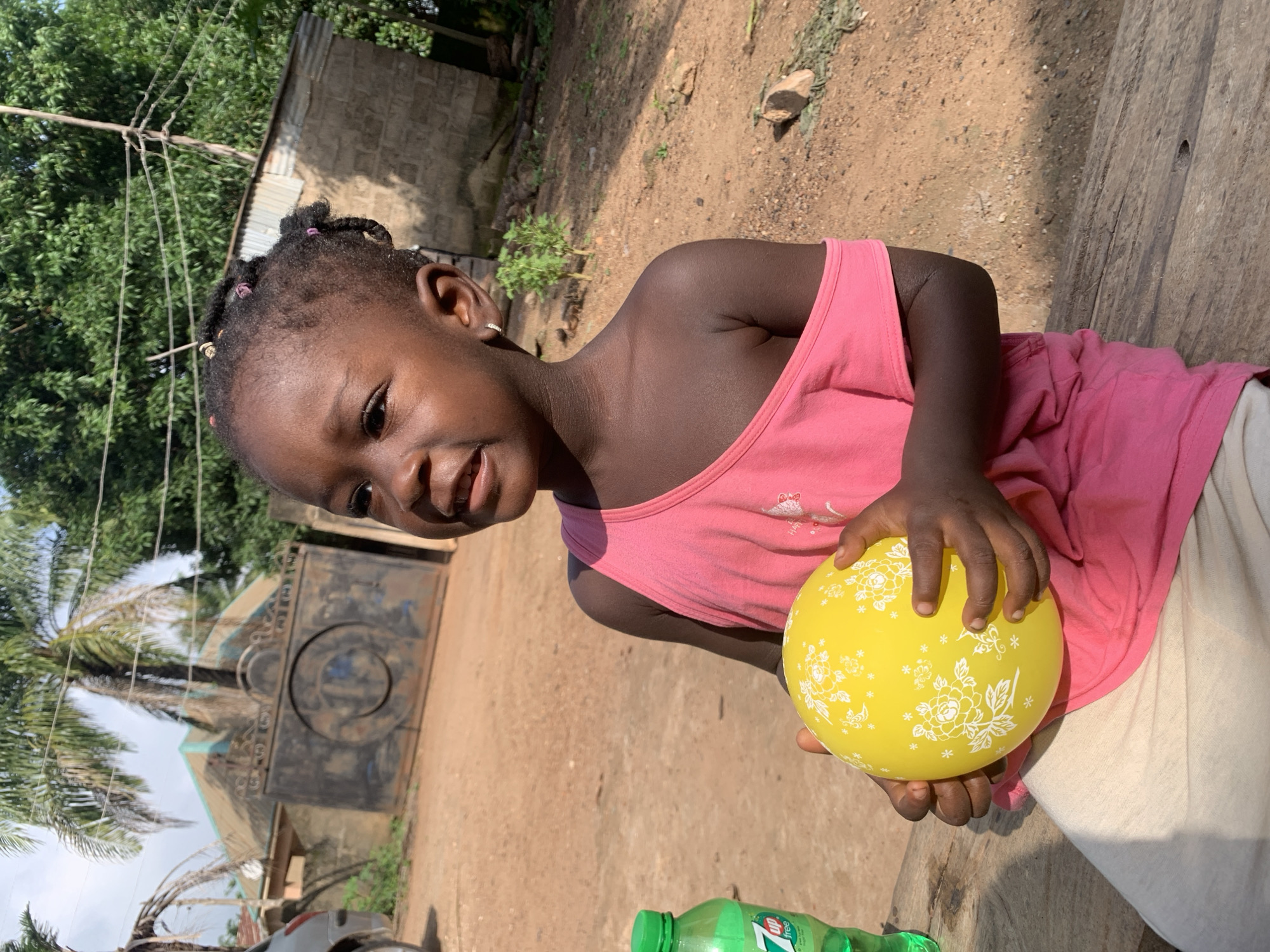 Casual afternoon moments outside in Akwanga, Nigeria