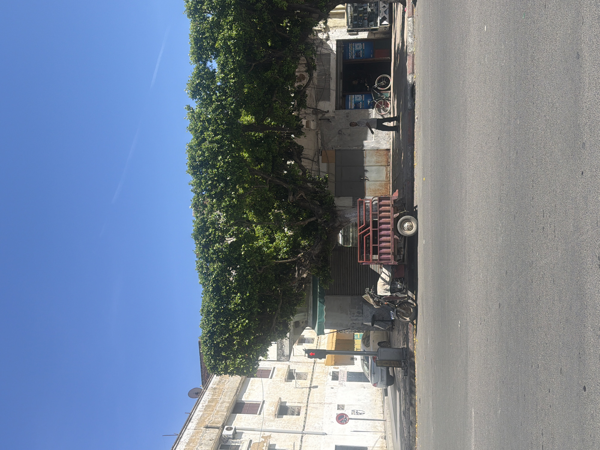 Ordinary street life documented in Kenitra, Morocco