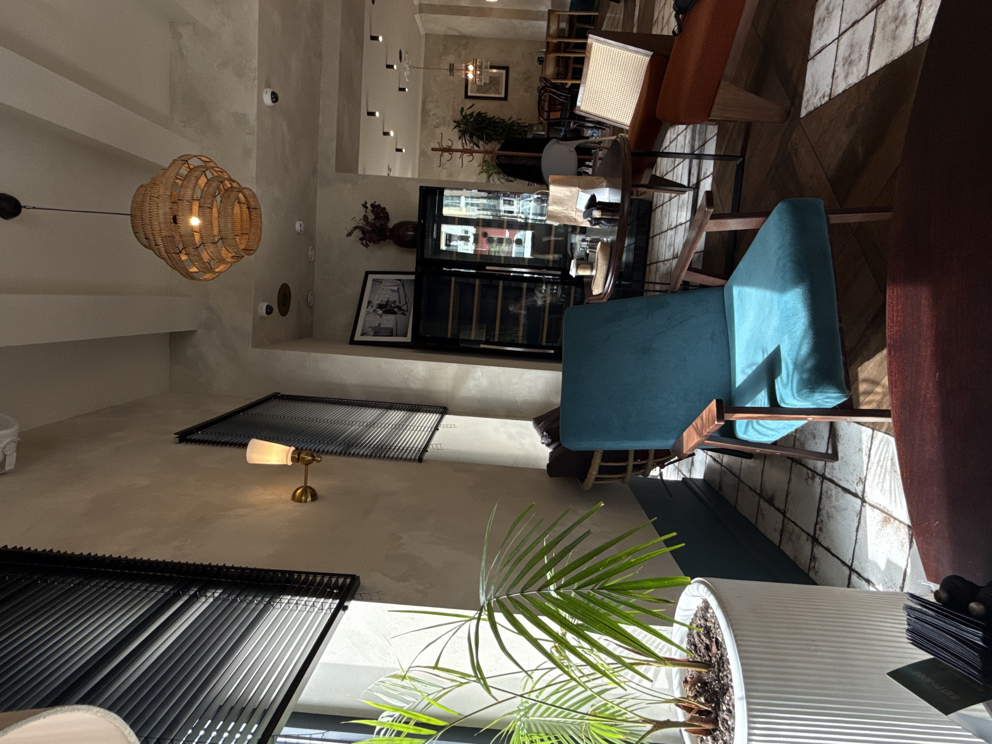 Restaurant interior documented in Krasnoyarsk, Russia