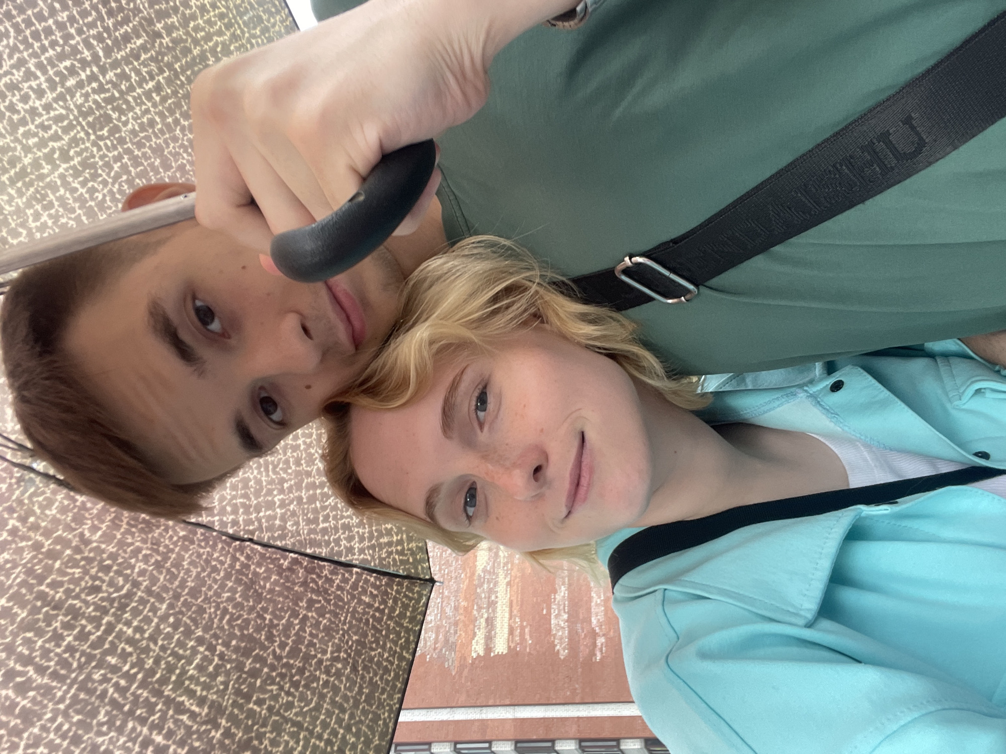 Quiet afternoon moments together in Tyumen