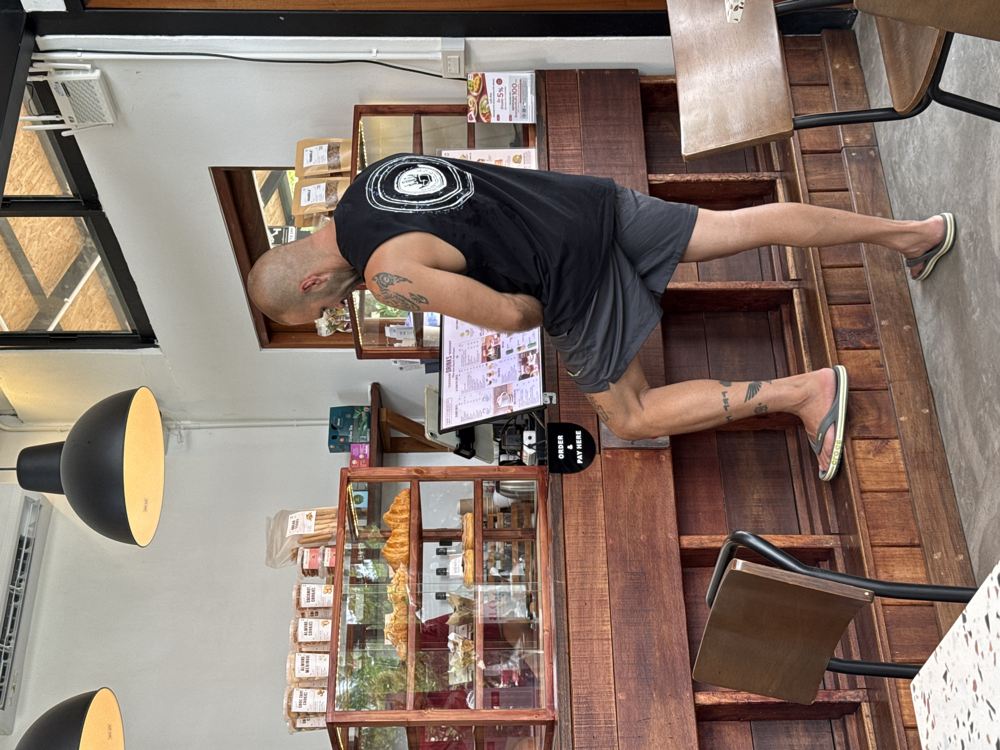 Breakfast at a VW van café in Ko Samui