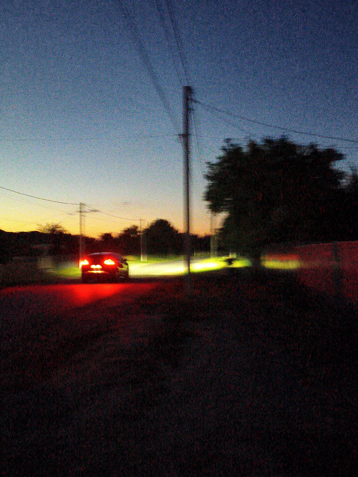 Dusk on the dirt roads and forgotten staircases of Ustyvytsia