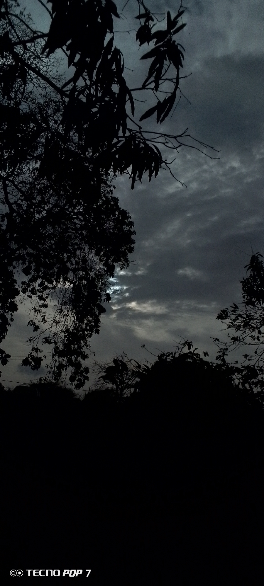Overcast Evening Sky Documented in Altagracia, Venezuela