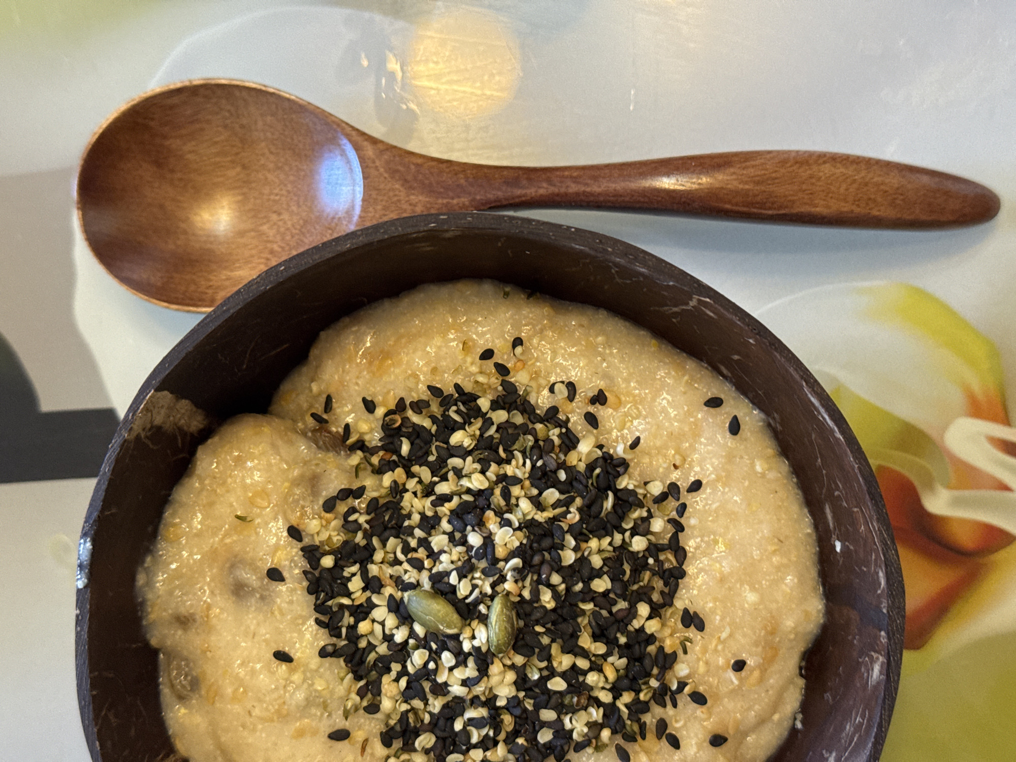Breakfast porridge with seeds documented in Russian village