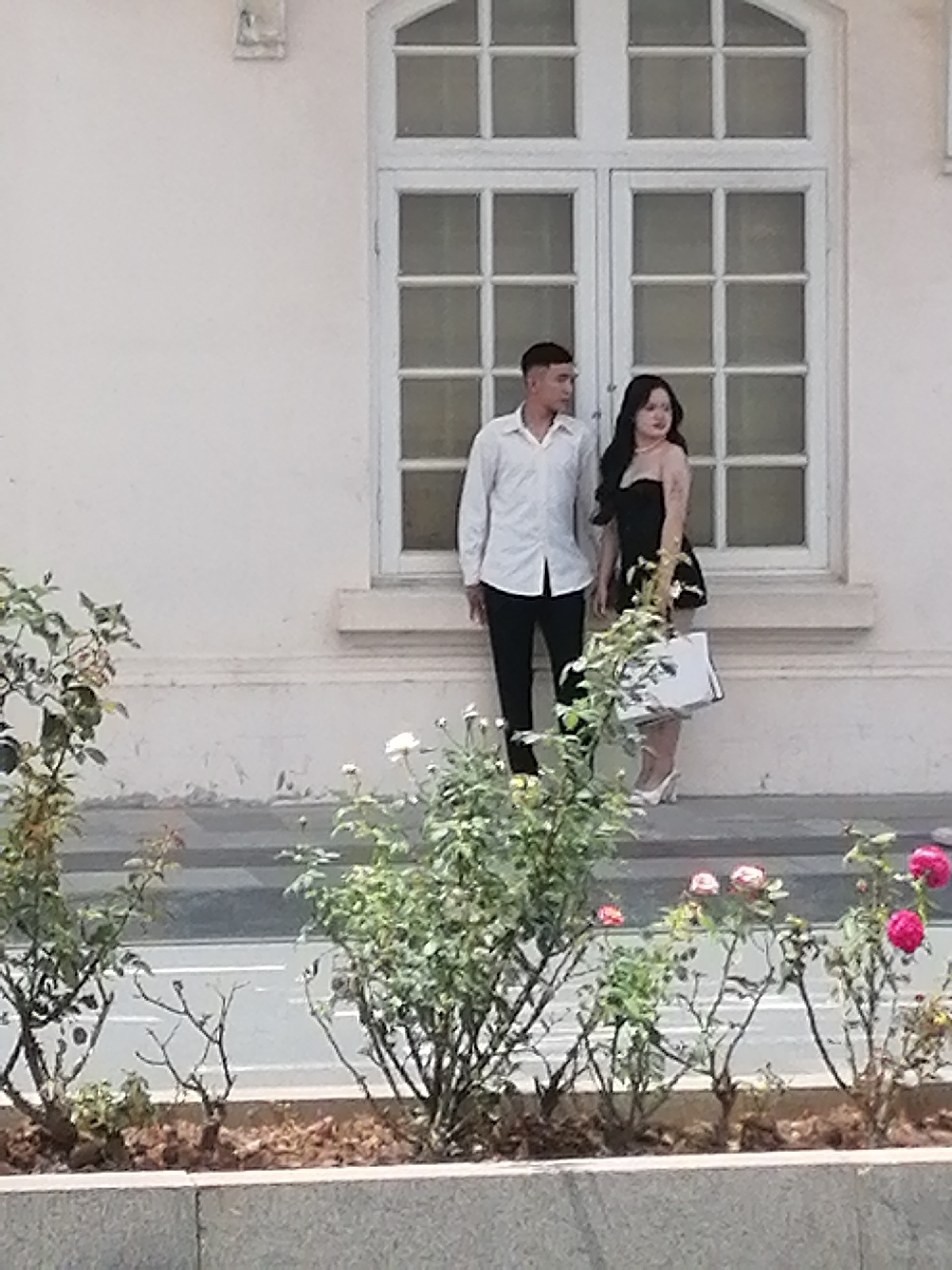 Morning scenes at a heritage building in Da Lat, Vietnam