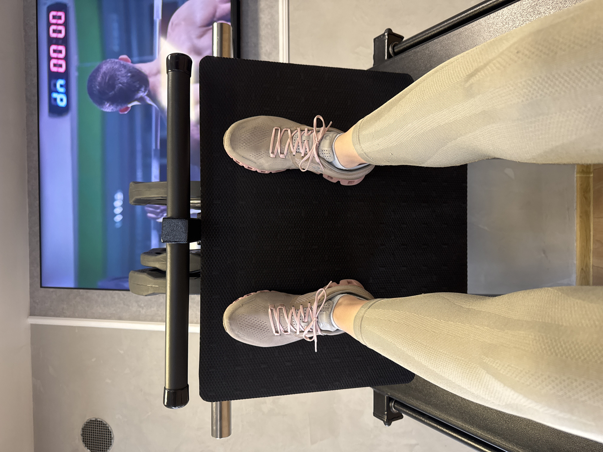 Gym selfies captured during workout session in Gabrovo
