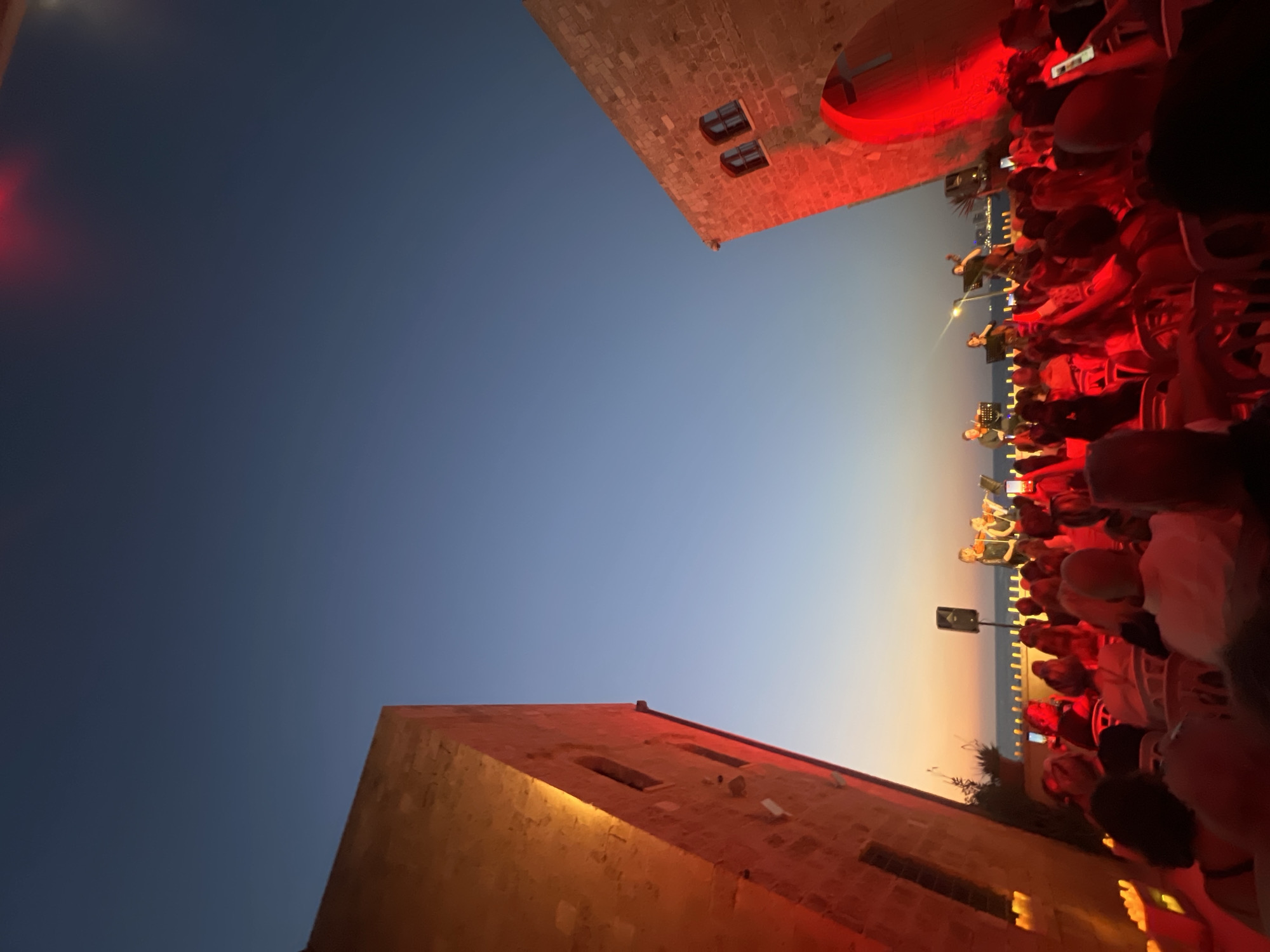 Evening concert lights up Jaffa's ancient stone landmarks