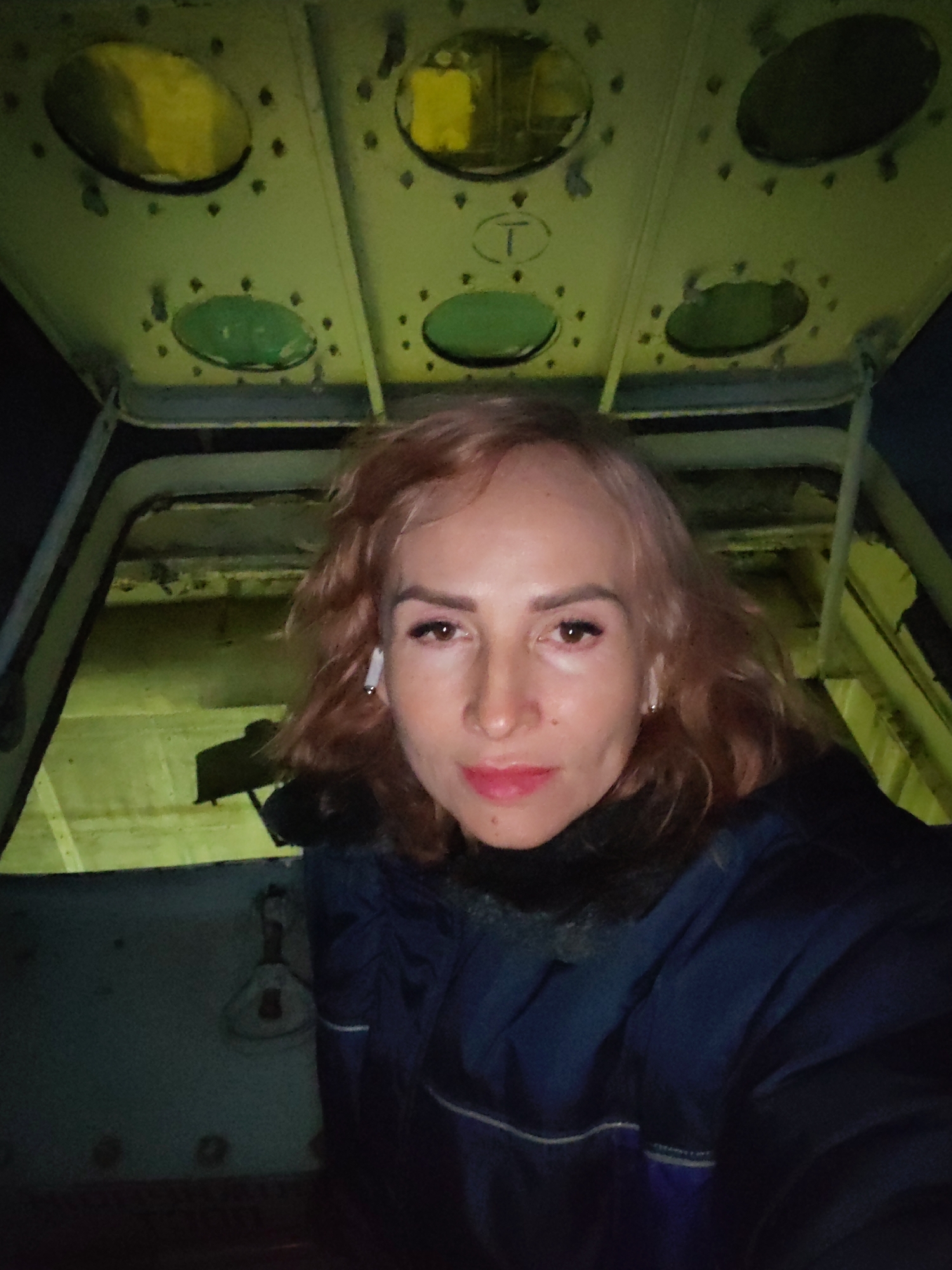 On a boat near Annenskii Most on a summer evening