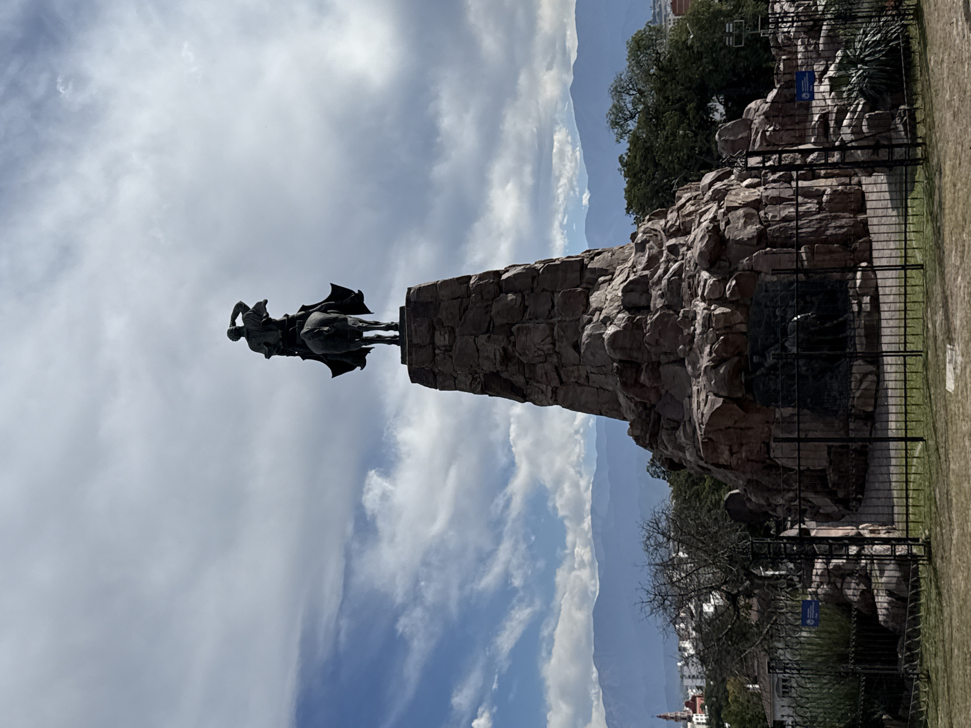 Monument to General Güemes documented in Salta, Argentina