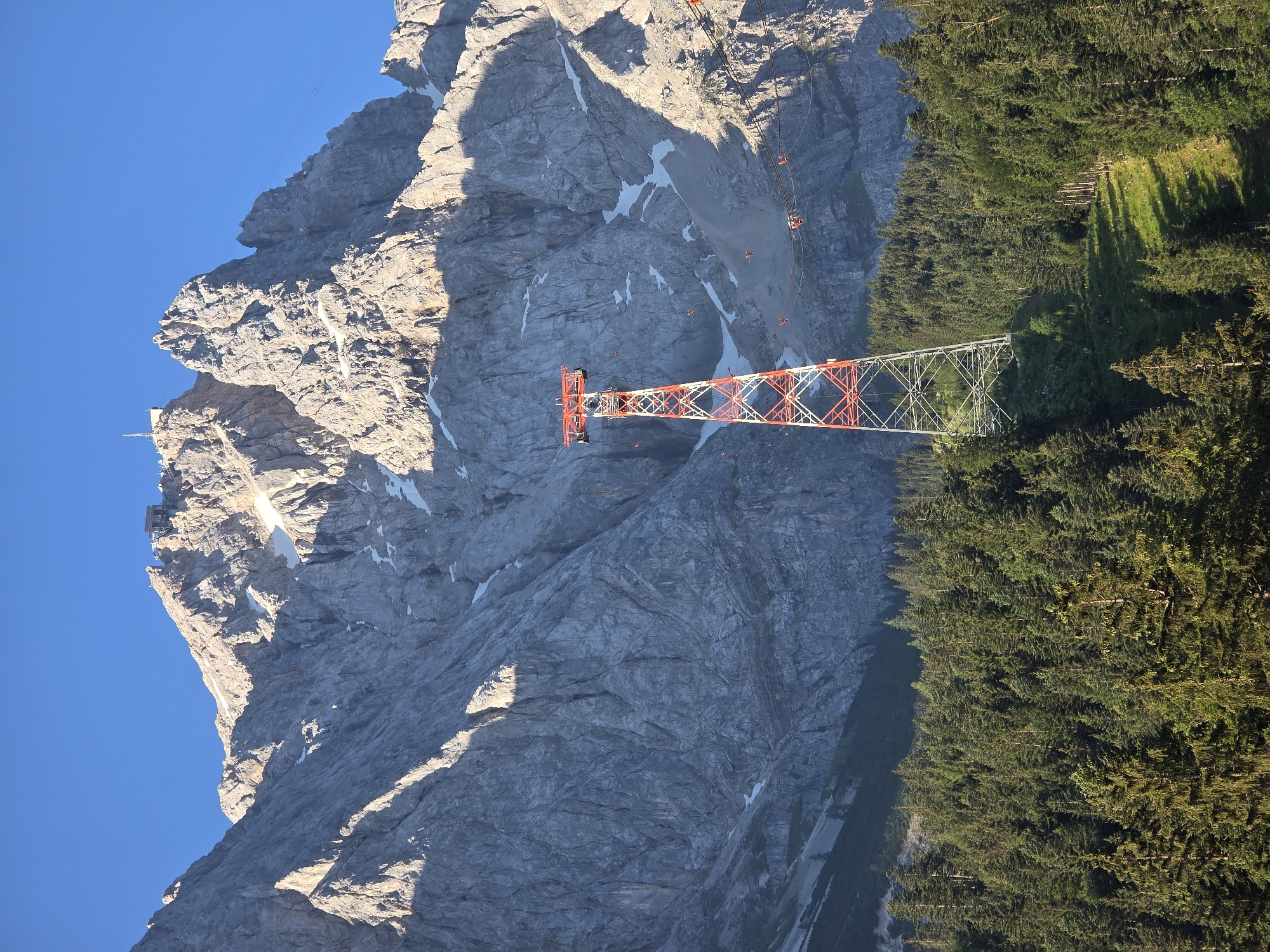 Morning views around the Zugspitze base in Grainau