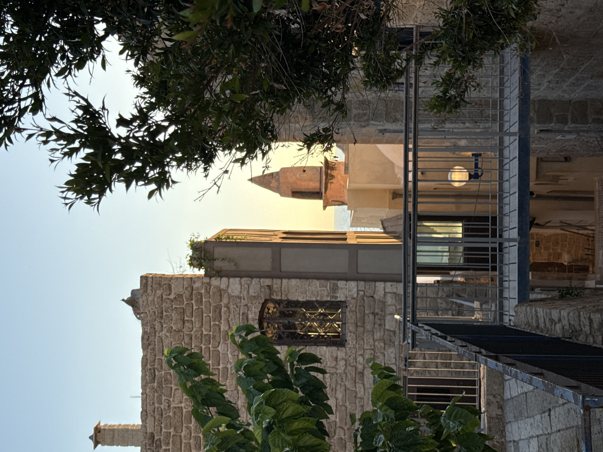 Golden hour through Old Jaffa's alleys and waterfront