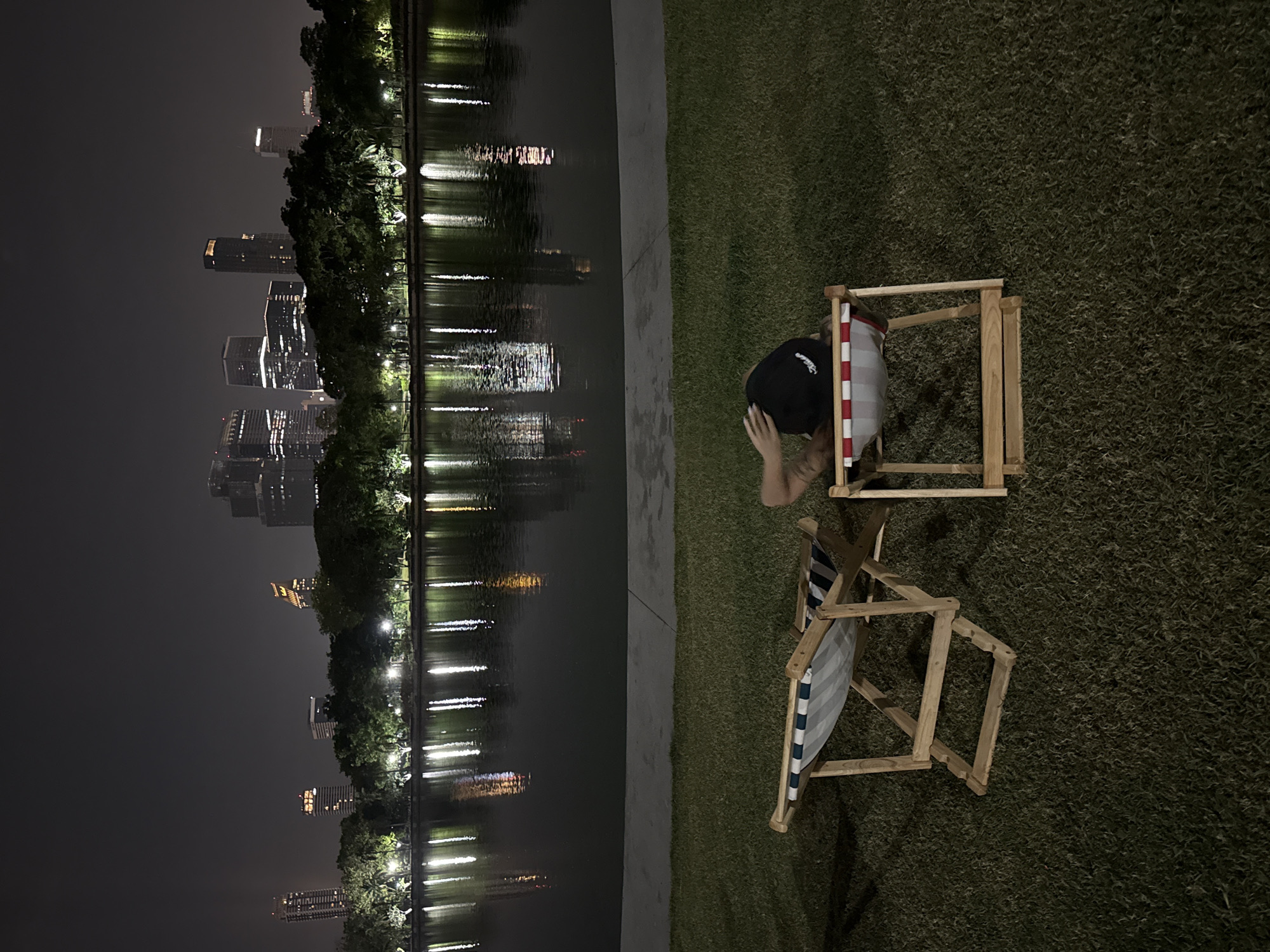 Bangkok witness captures city skyline, spirit house, shopping mall