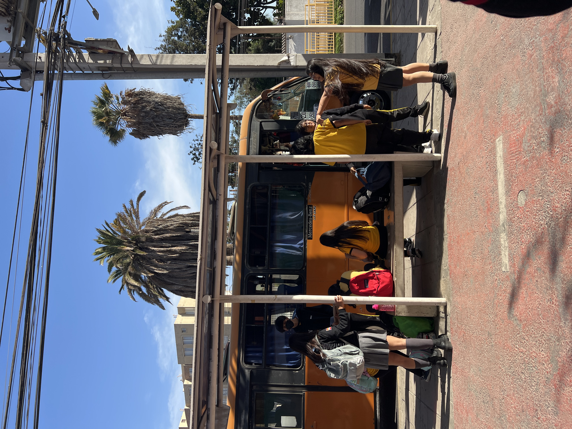 Street life and city views across a sunny Arica afternoon