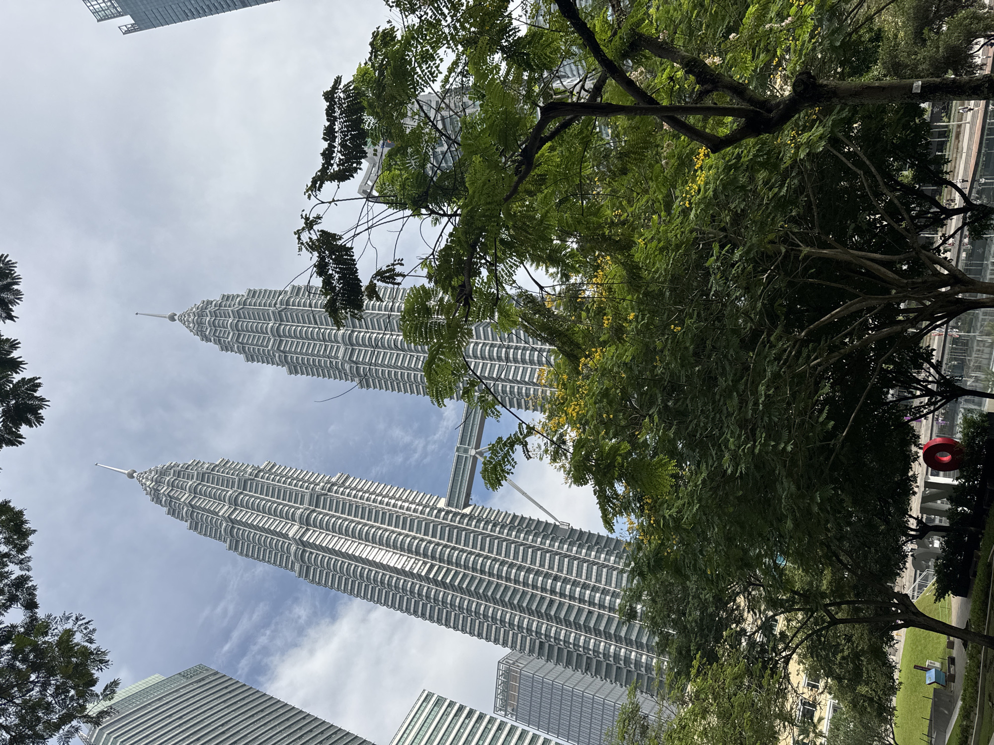 Families enjoy early morning activities at KLCC Park, Kuala Lumpur
