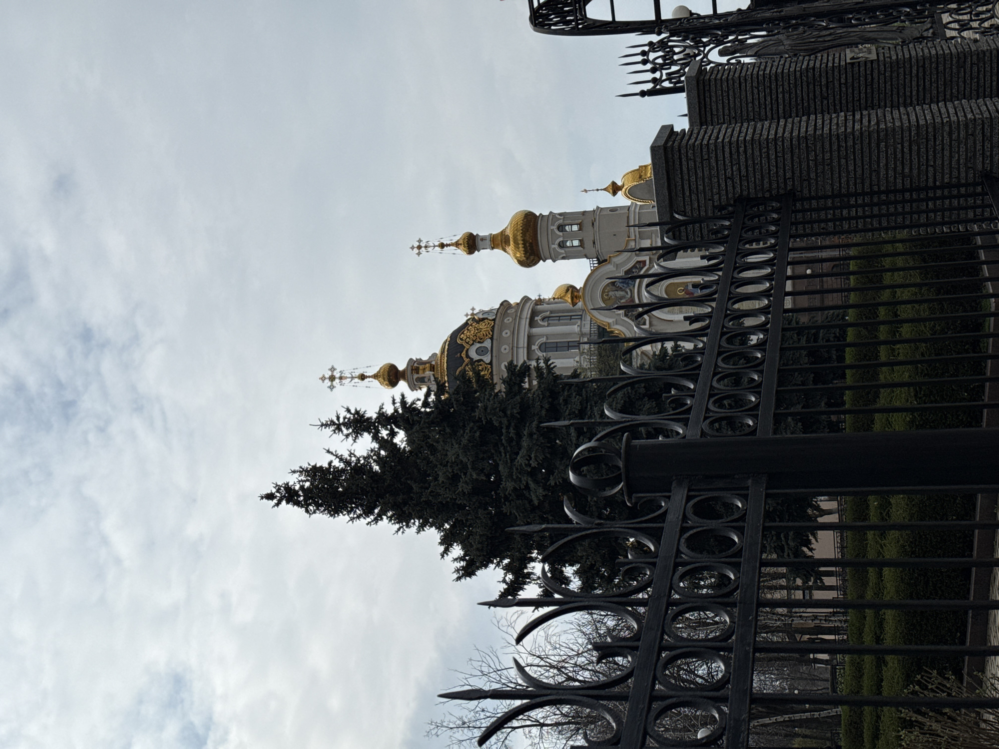 Witness documents cathedral and playground scenes in Donetsk