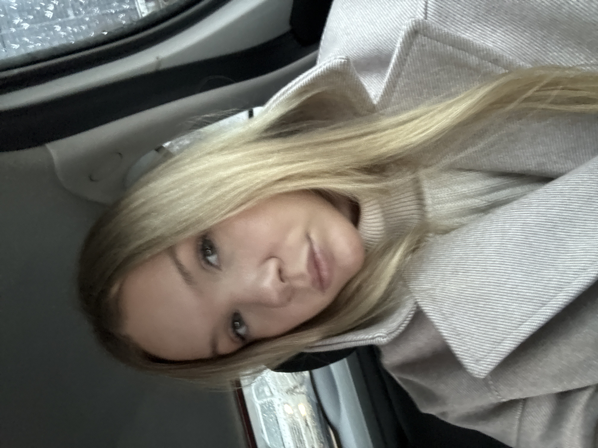 Late night moments captured in vehicle in Perm