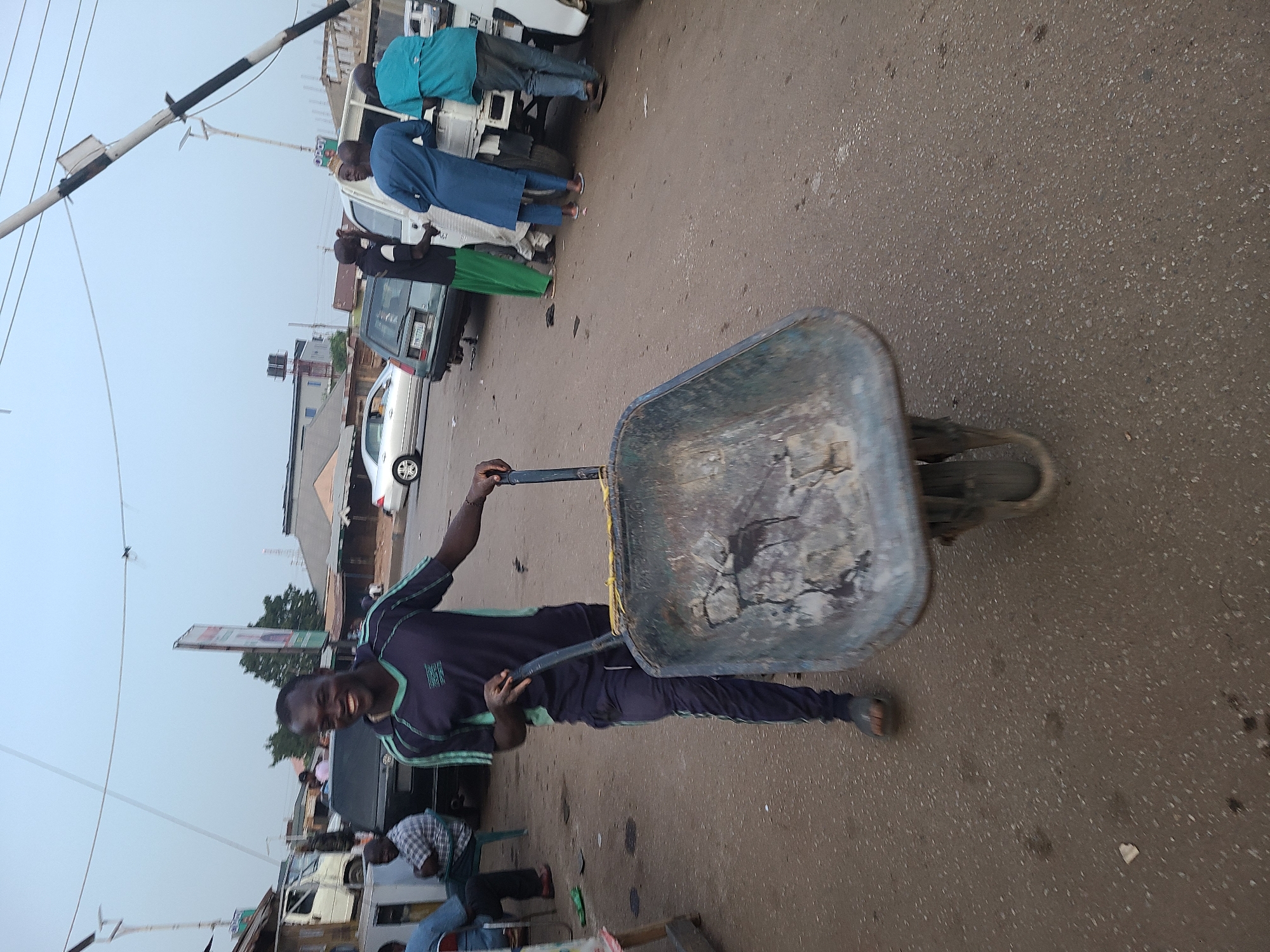 Daily street life documented in Jos, Nigeria