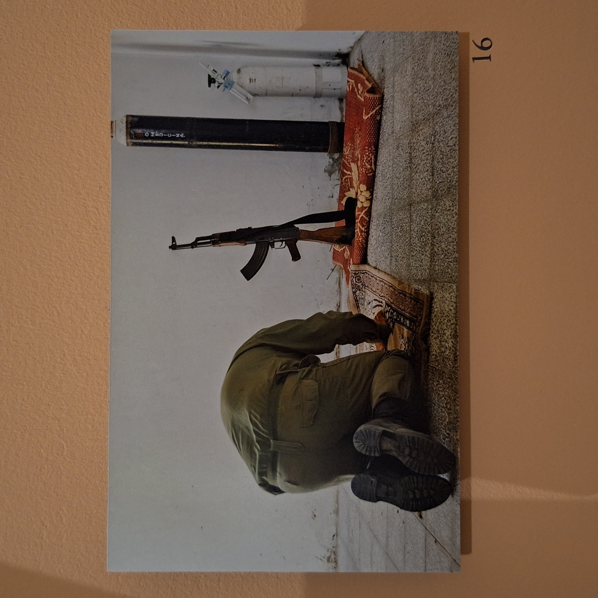 Art exhibition featuring grotesque paintings documented in Arequipa Peru