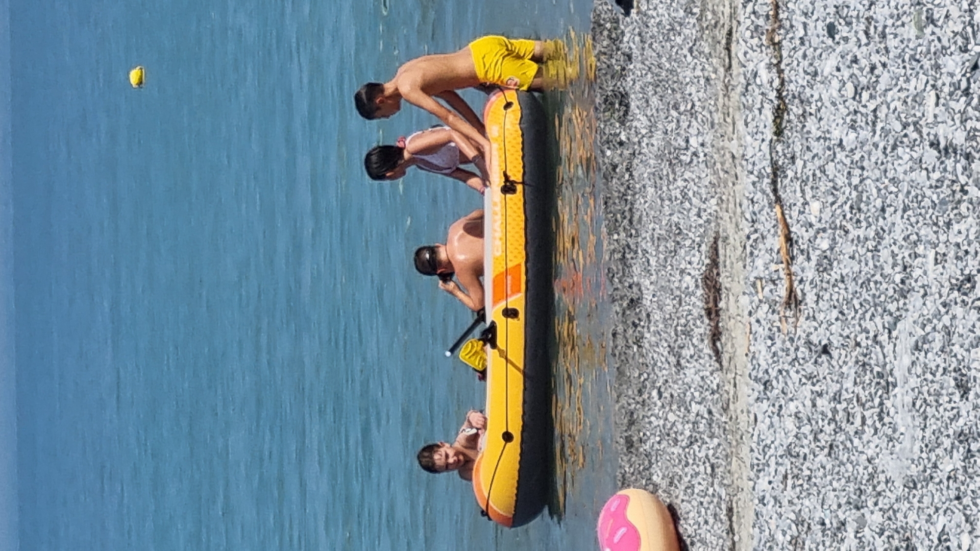 Lazy July afternoon across two Pierian coast beach spots