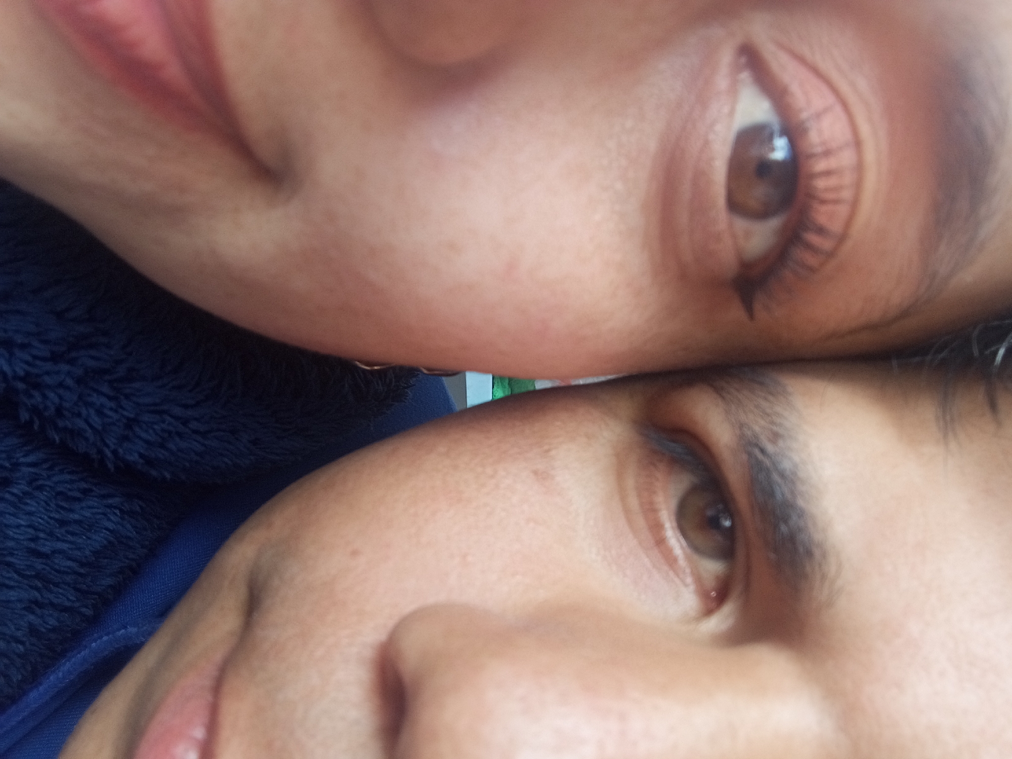 Intimate moment captured between two people in Tunja, Colombia