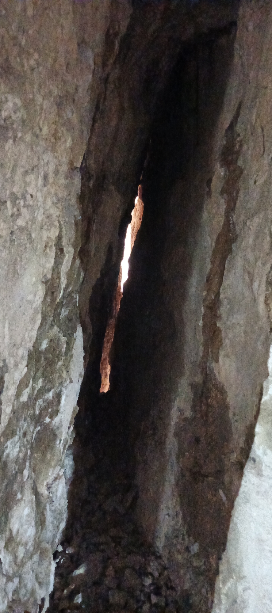 Cave exploration documented through seven underground formation images