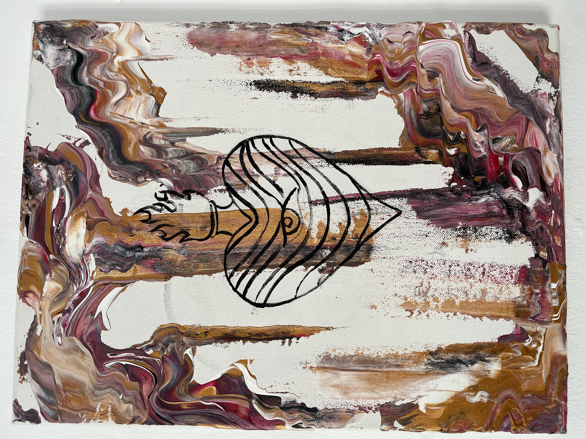 Abstract art exhibition observed in Barcelona galleries