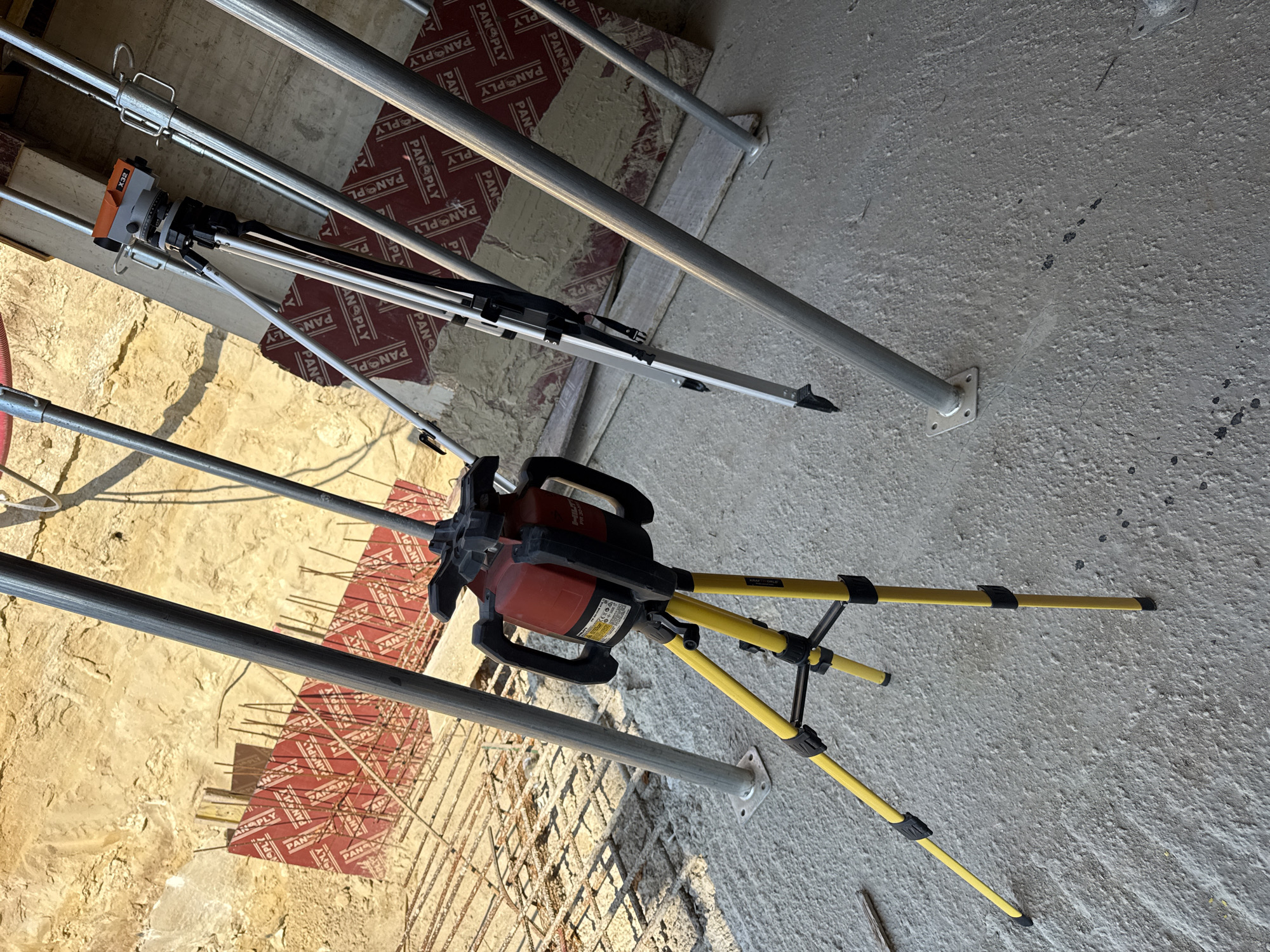 Survey work and site documentation at a Varna construction project