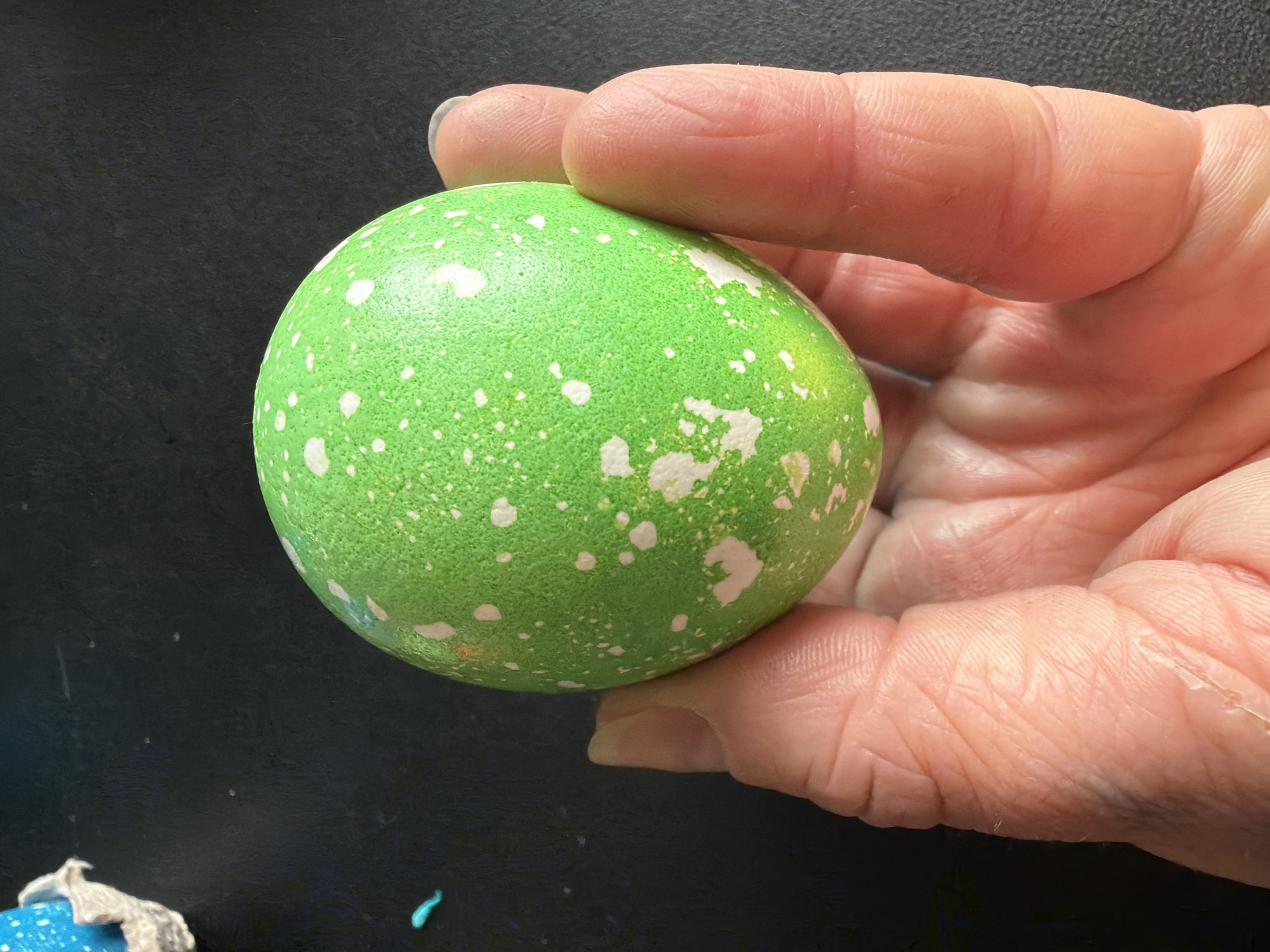 Speckled Easter eggs documented across Murino, Russia