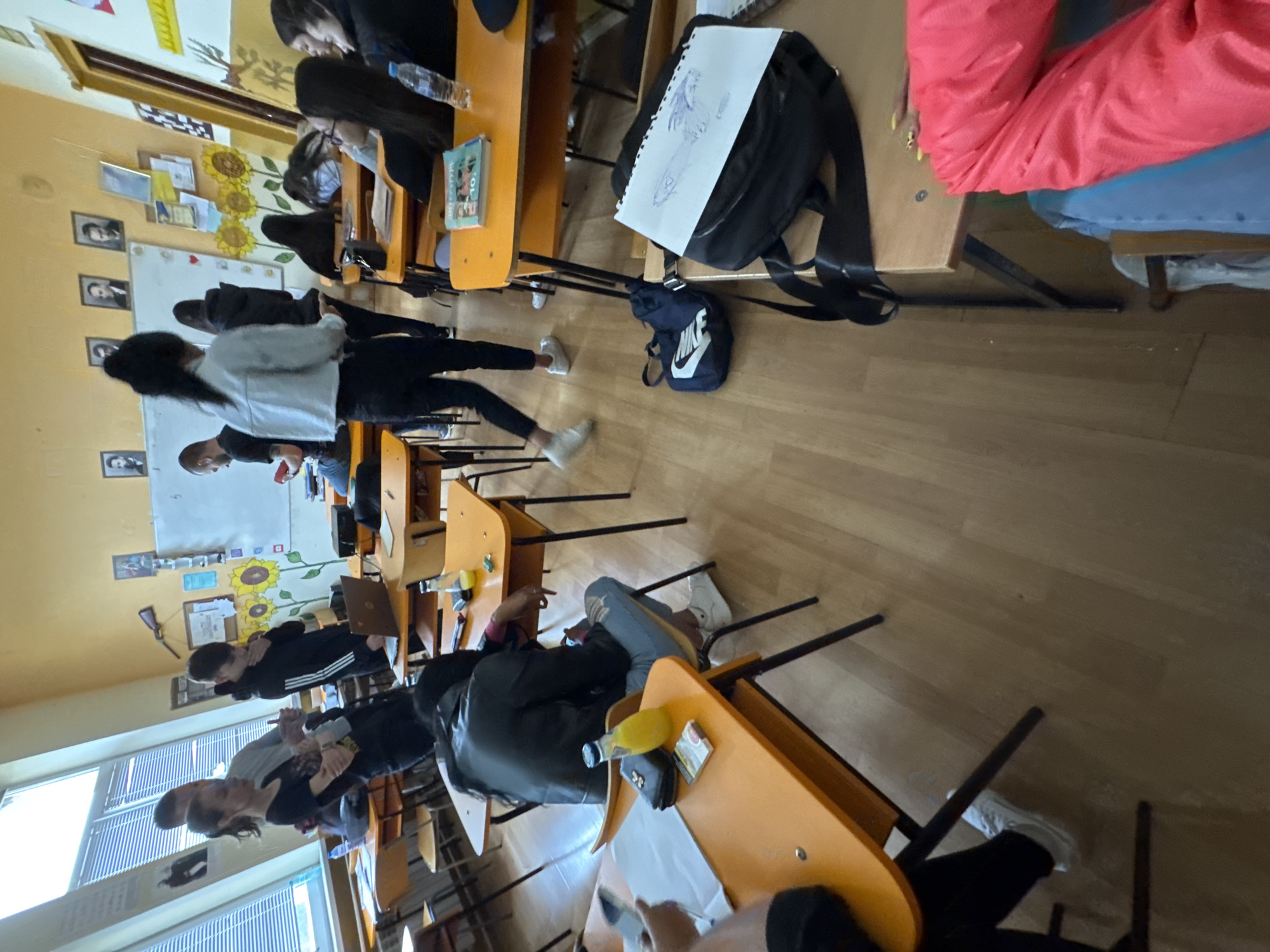 School day activities documented in Buhovo, Bulgaria