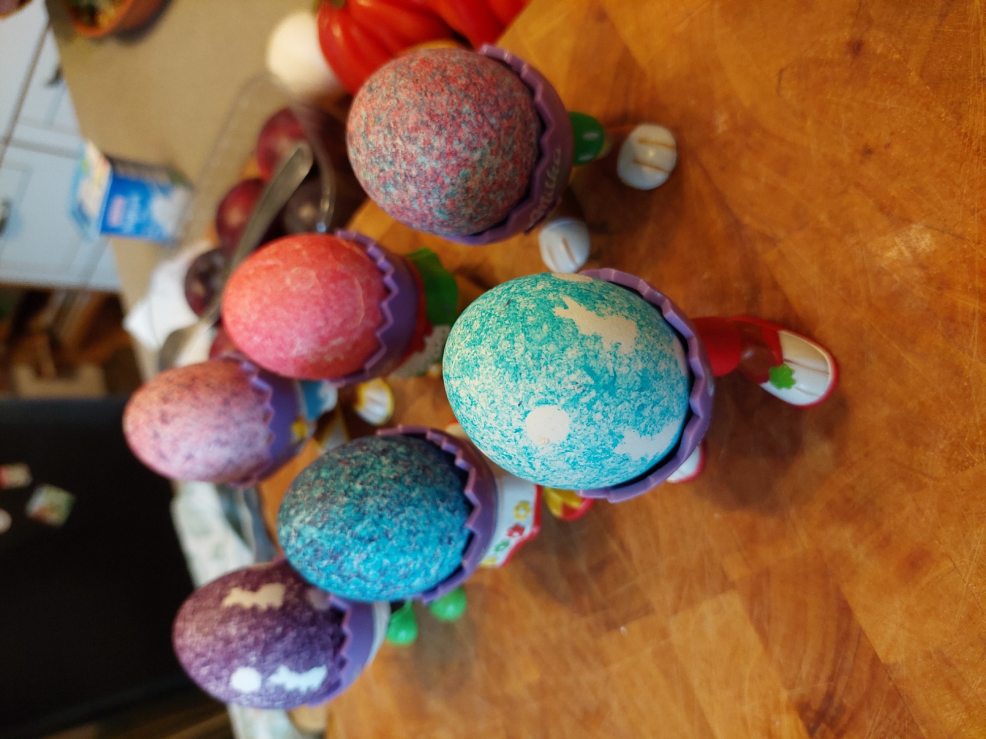 Easter preparations documented in Ganderkesee home Sunday morning